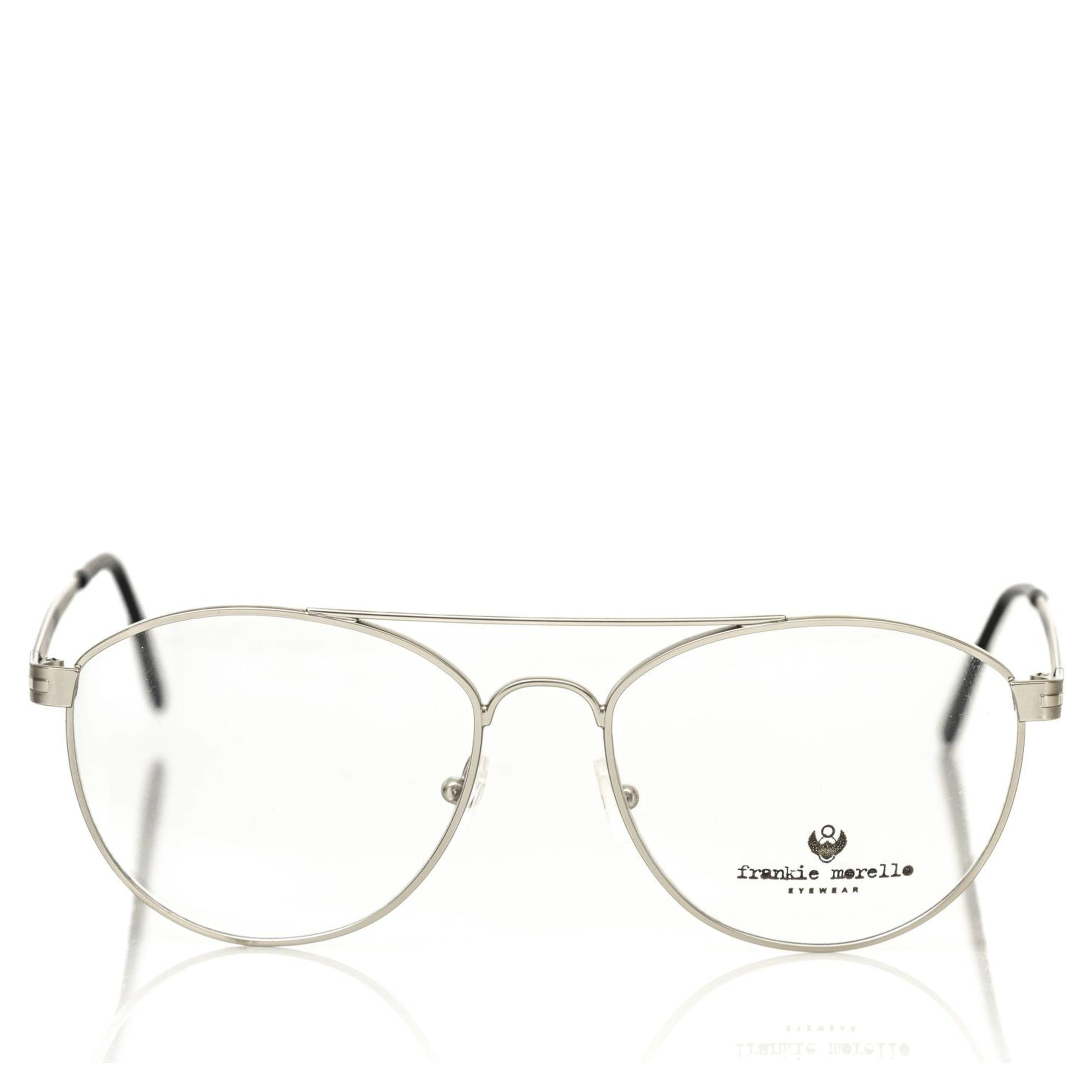 Silver Metallic Fibre Glasses Frame