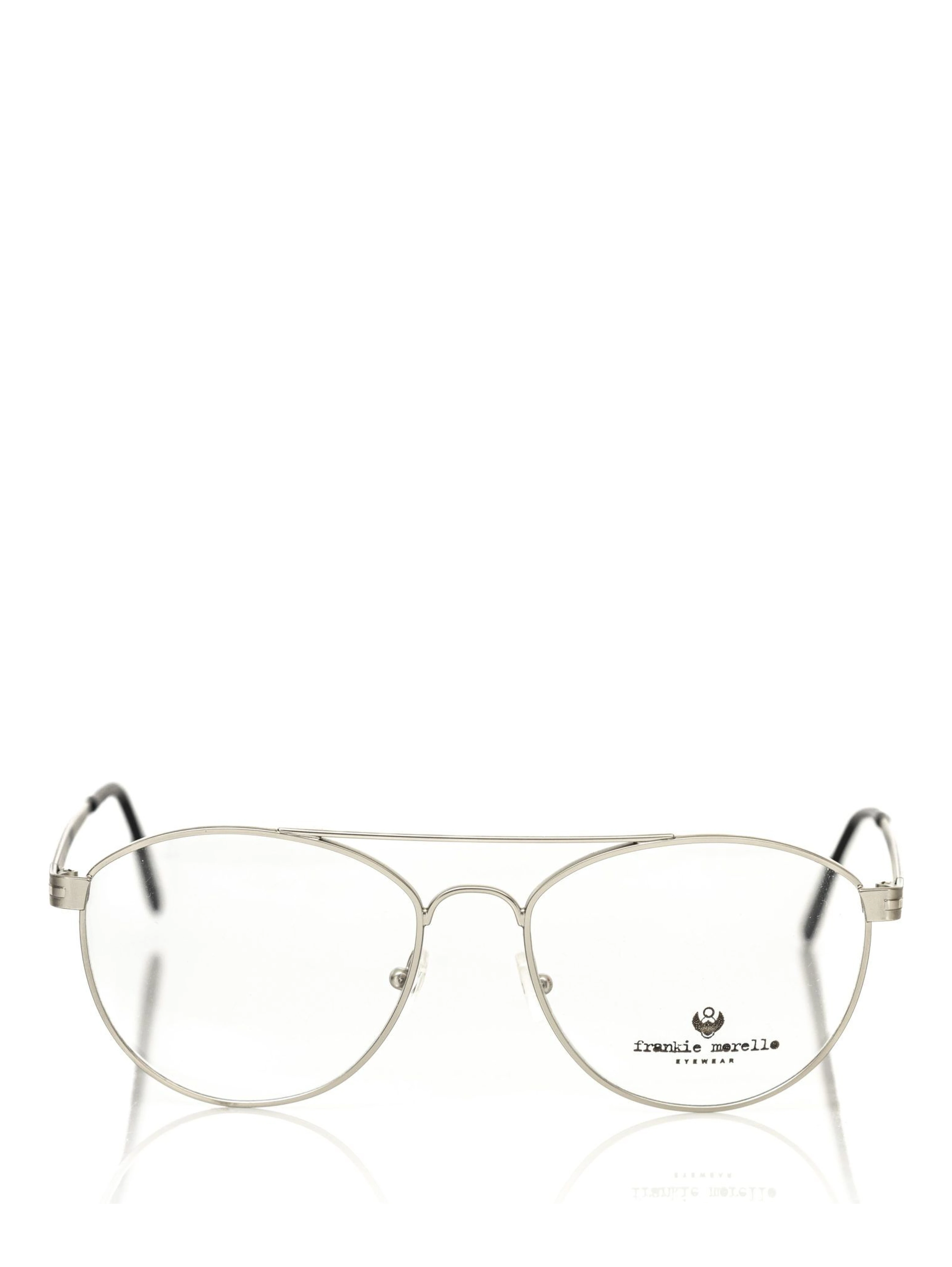 Silver Metallic Fibre Glasses Frame