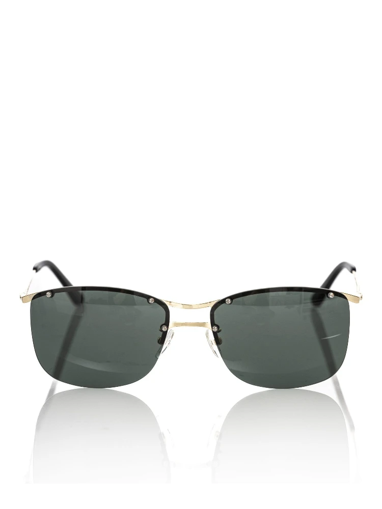 Black Metallic Fibre Sunglass