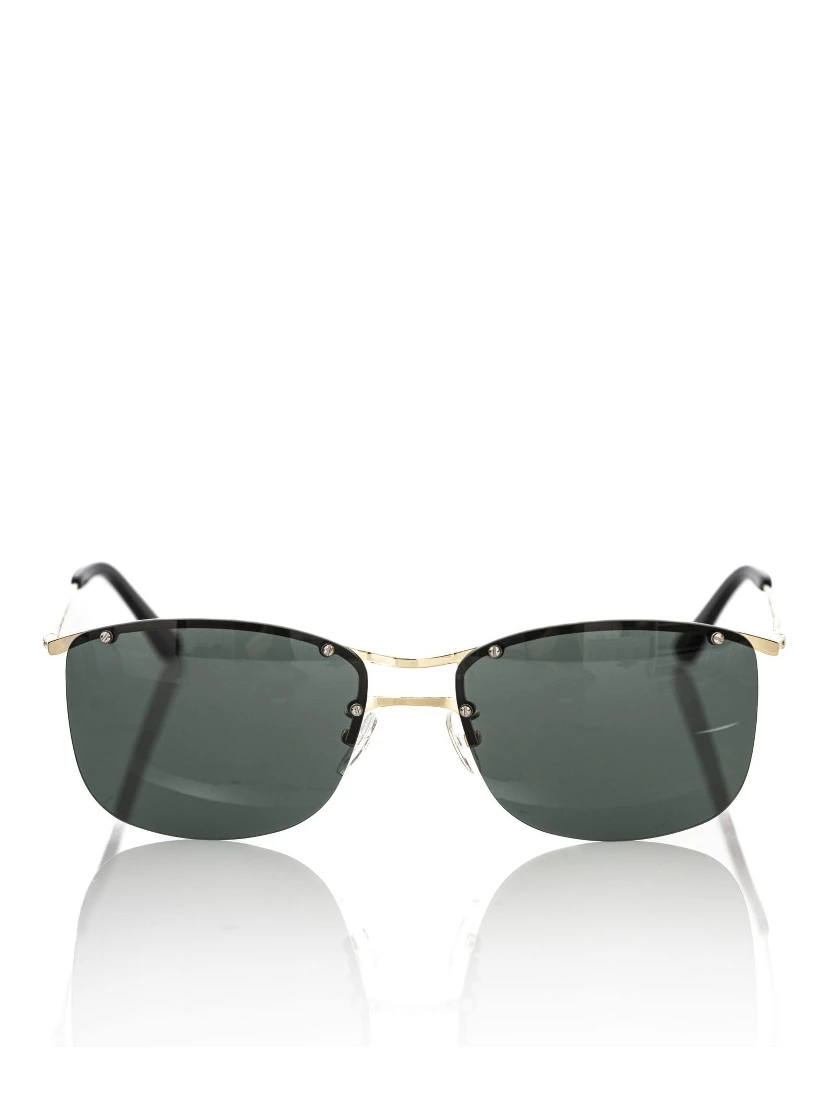 Black Metallic Fibre Sunglass