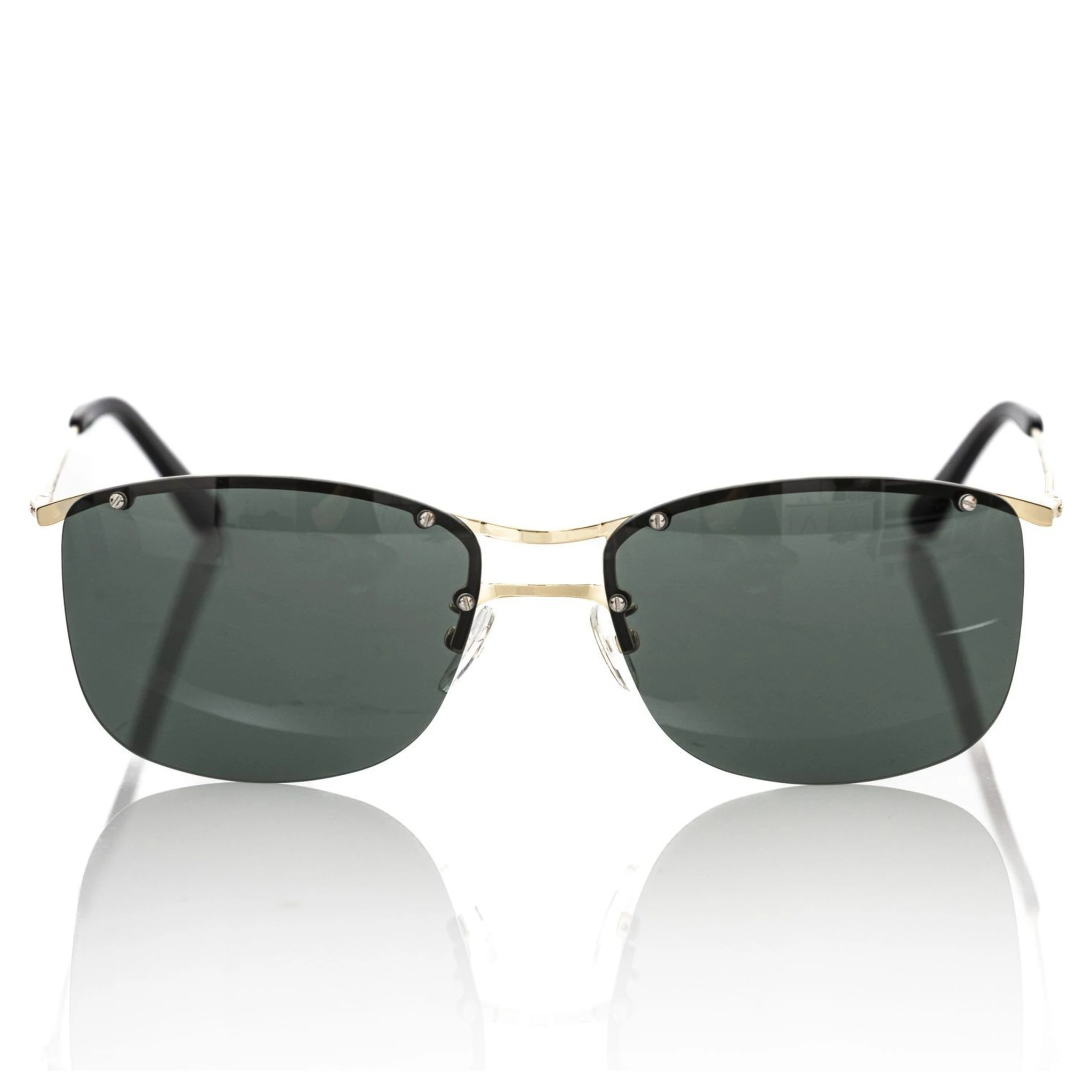 Black Metallic Fibre Sunglass