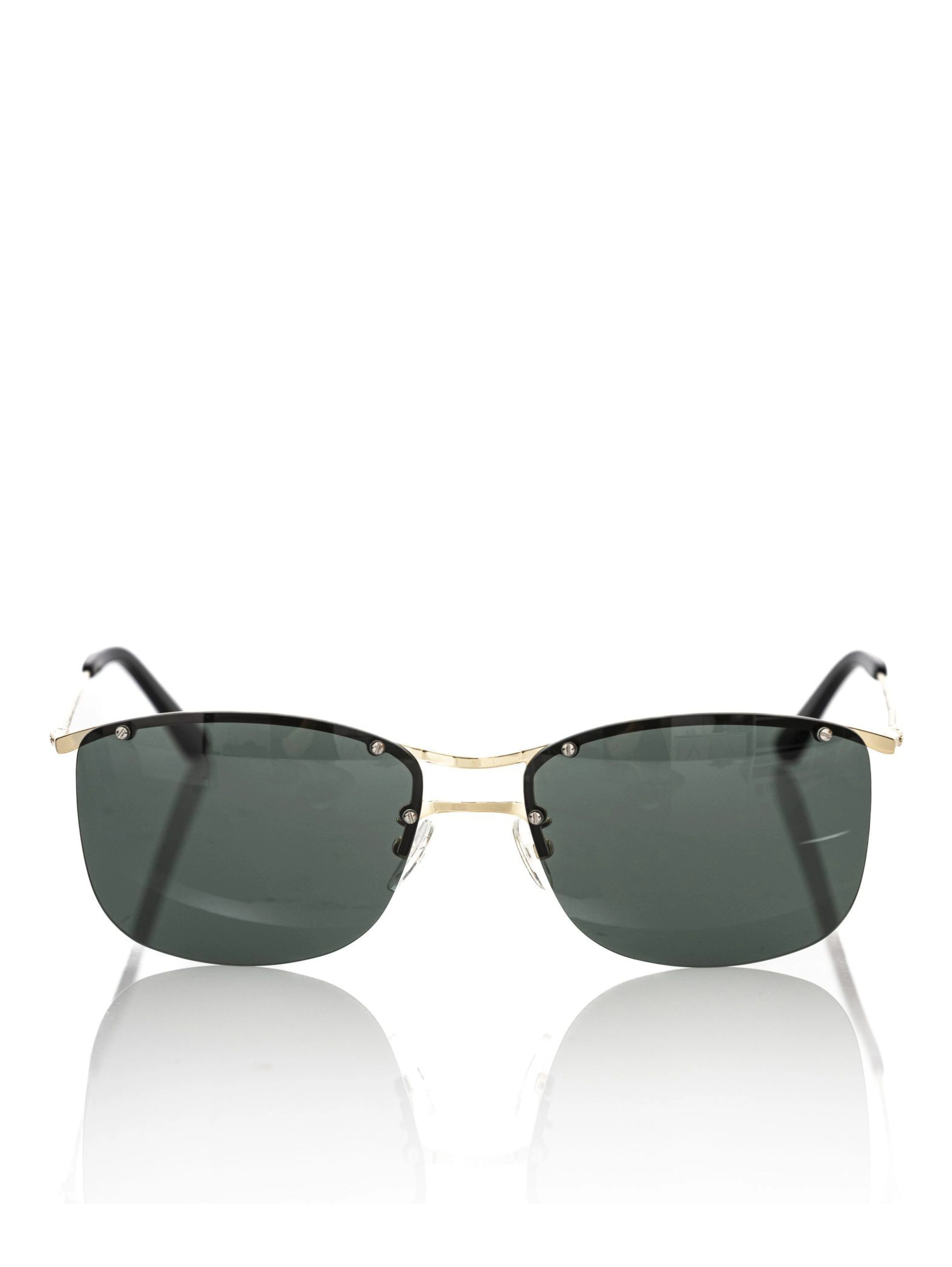 Black Metallic Fibre Sunglass