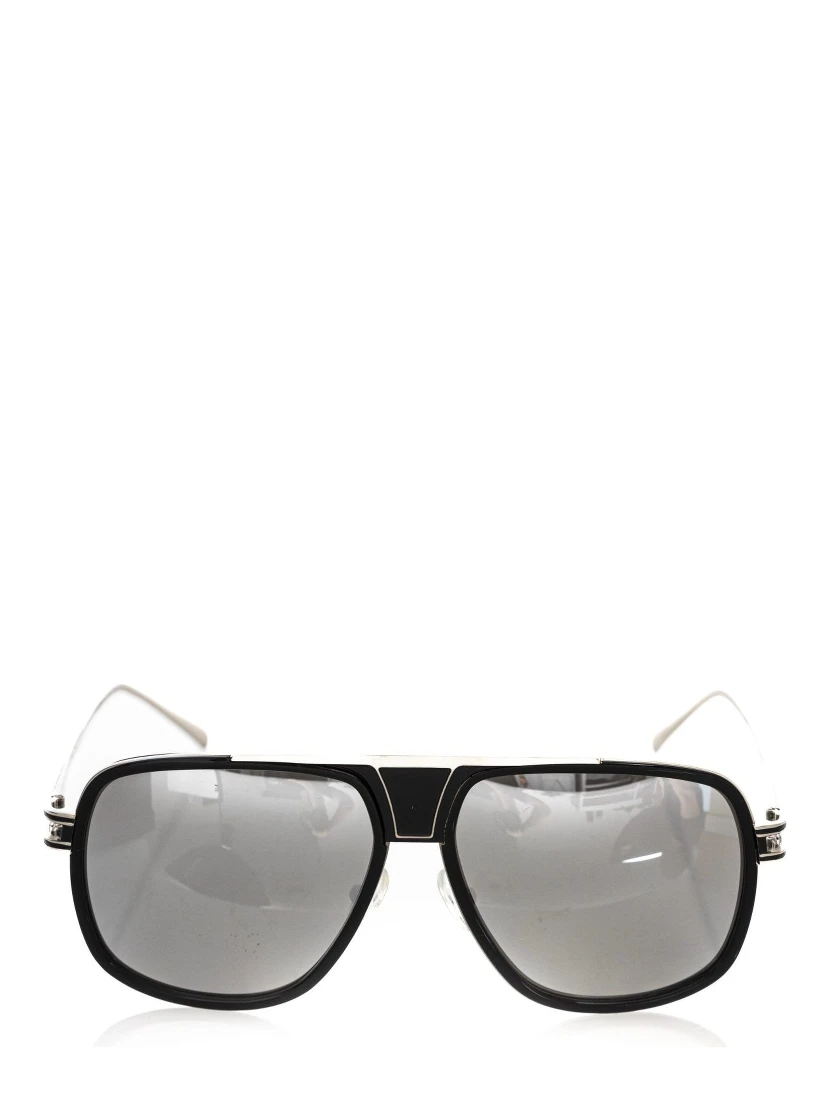 Black Metallic Fibre Sunglass