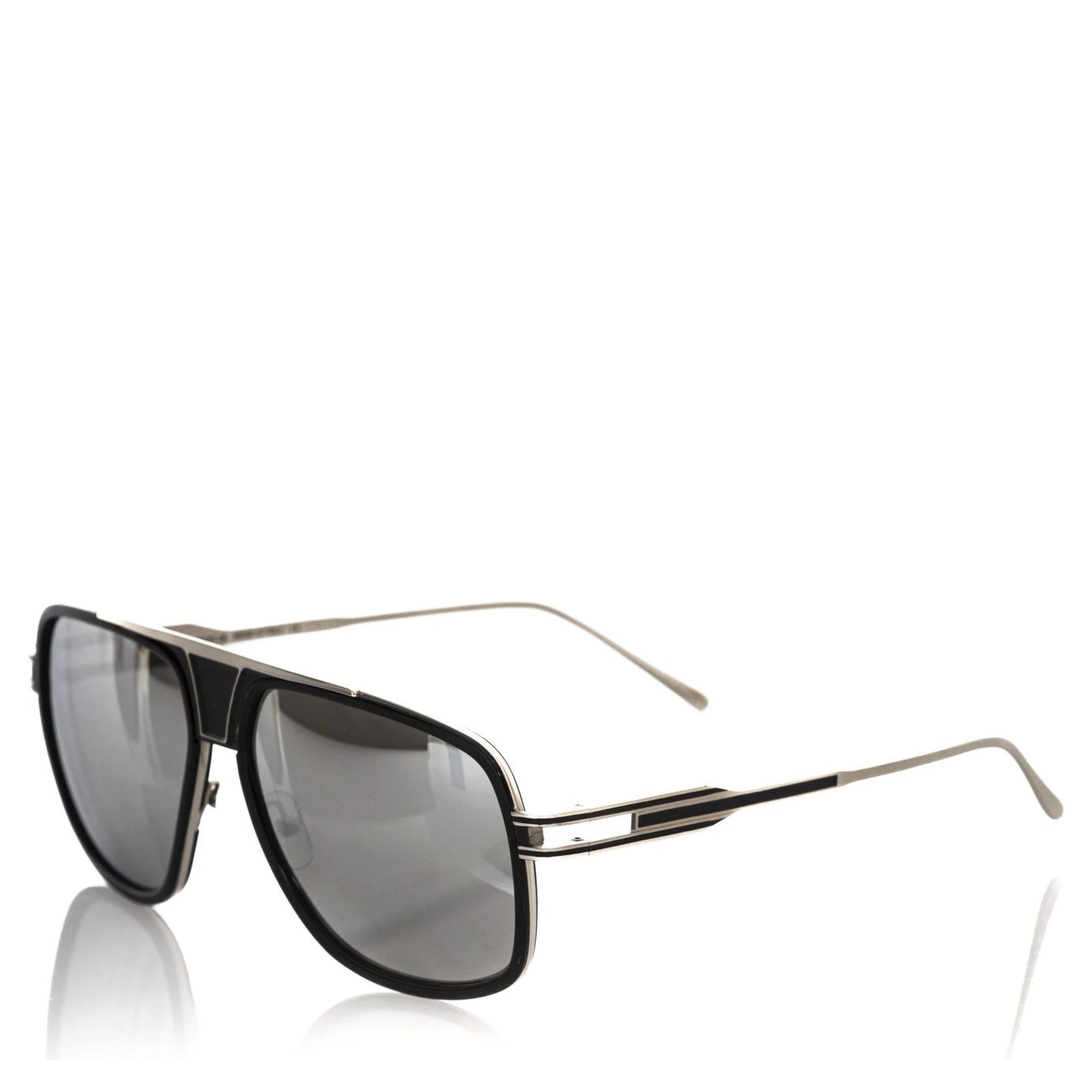 Black Metallic Fibre Sunglass