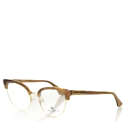 Brown Metallic Fibre Glasses Frame