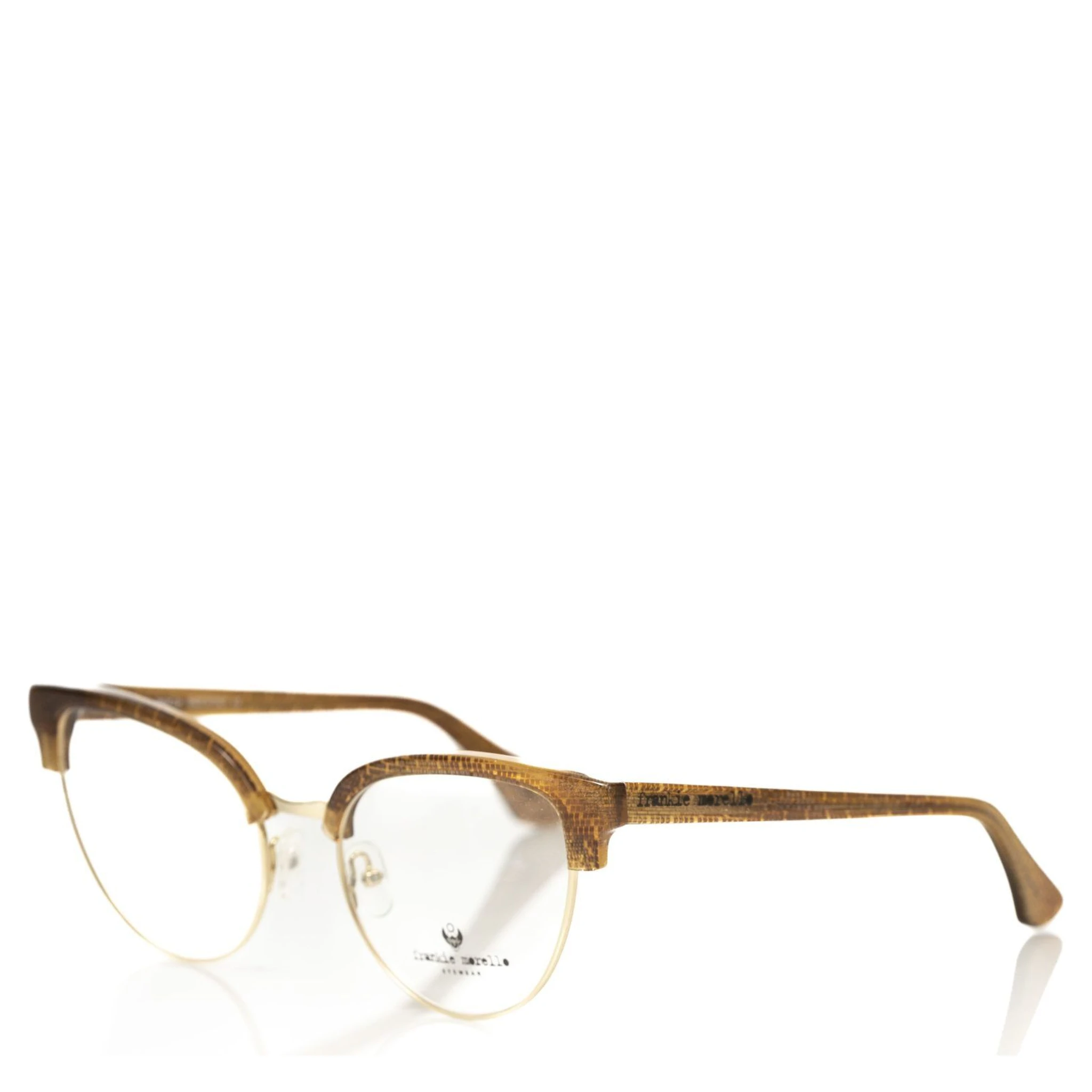 Brown Metallic Fibre Glasses Frame