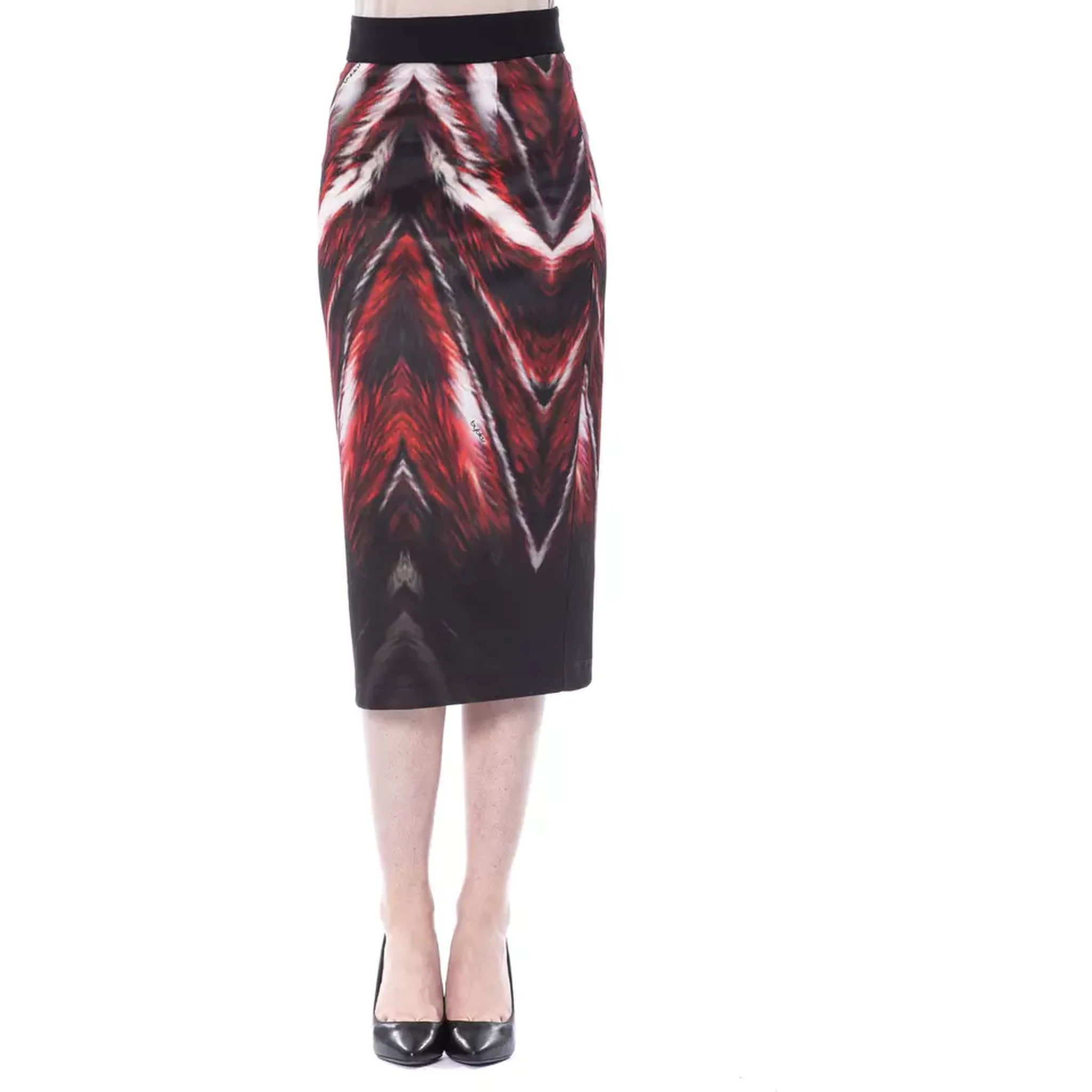 Multicolor Polyester Skirt
