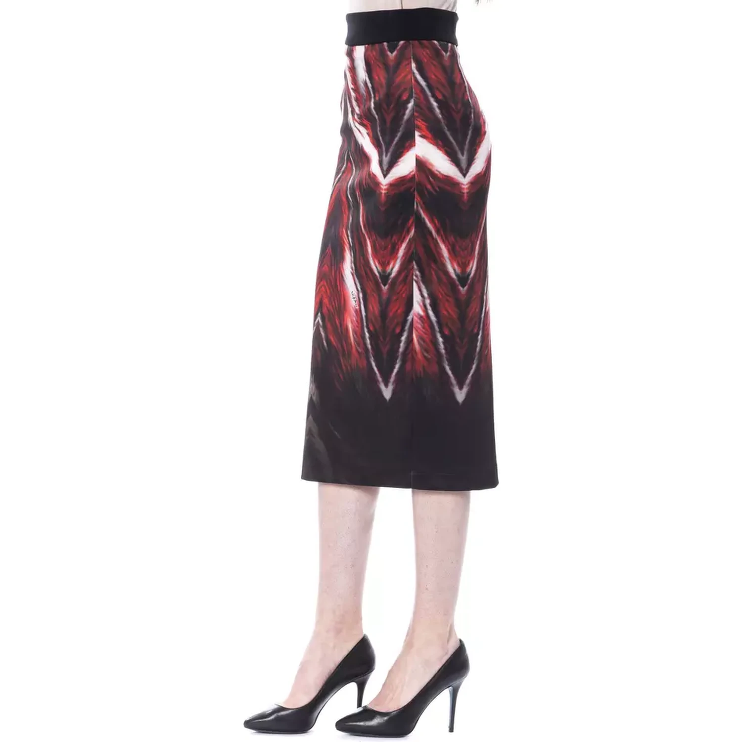 Multicolor Polyester Skirt