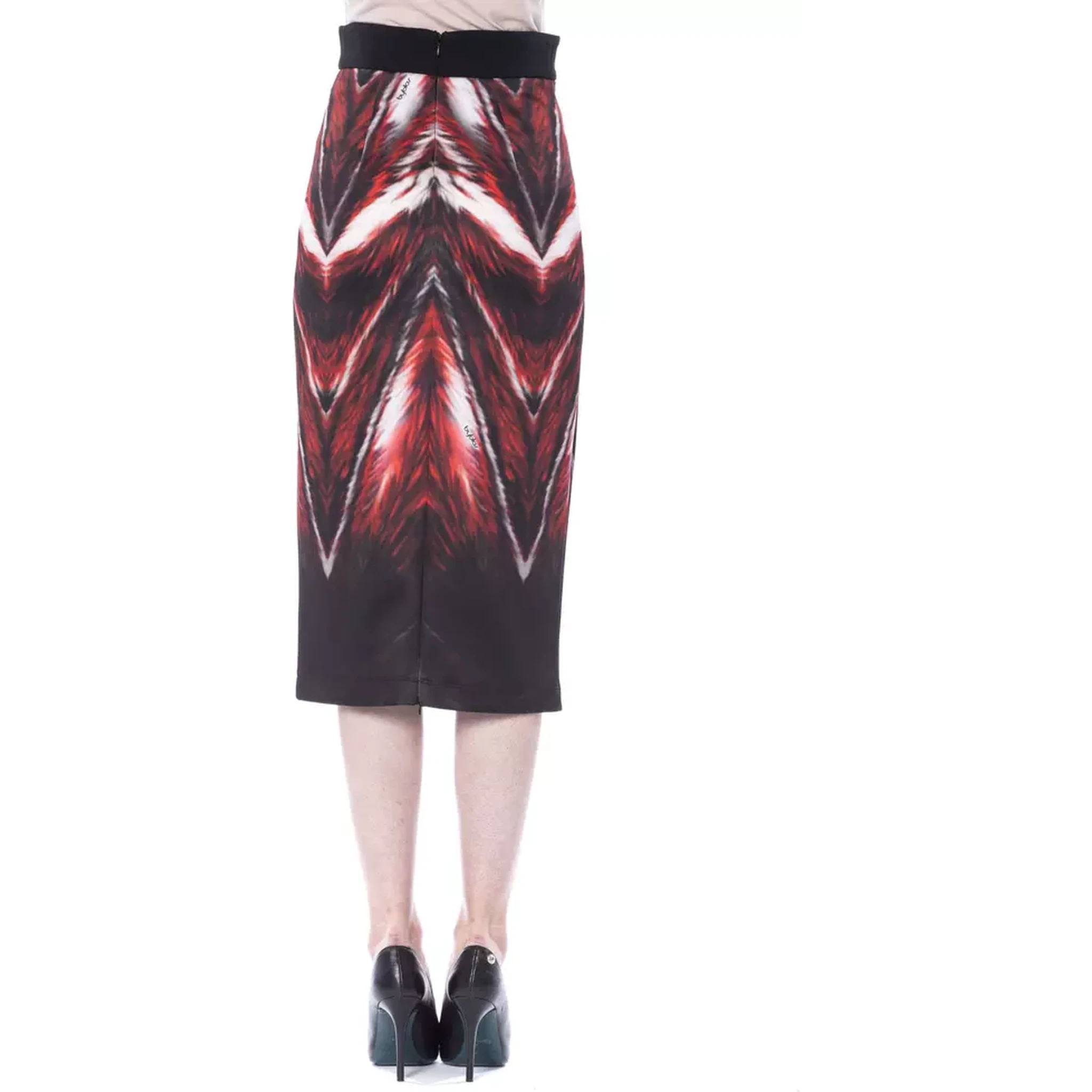 Multicolor Polyester Skirt