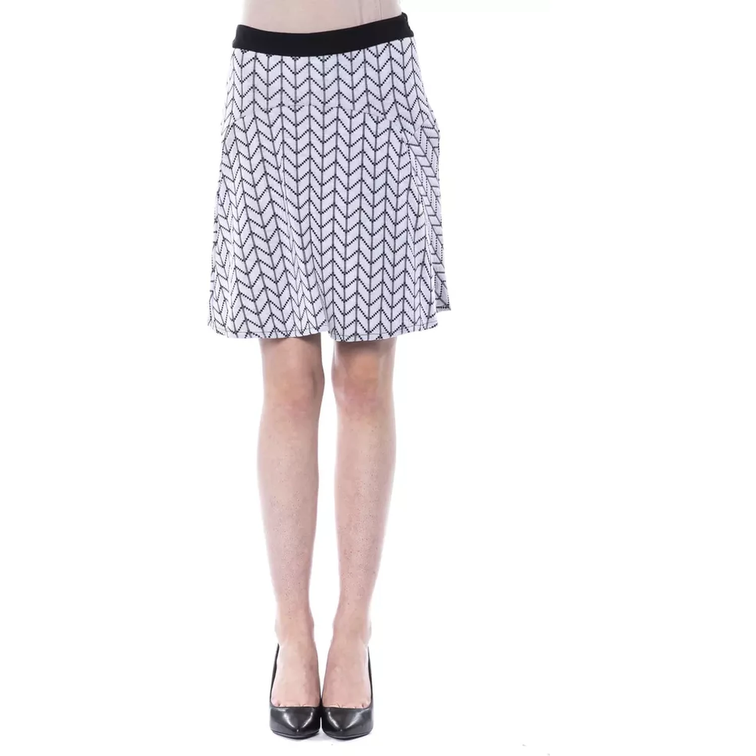 Black And White Marabou Skirt