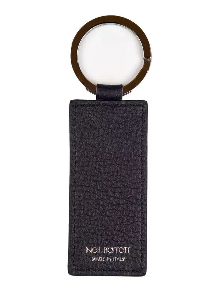 Blue Leather Keychain alternative