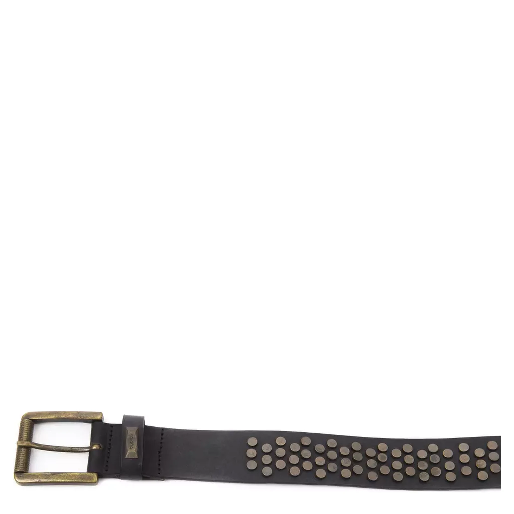 Black Cowhide Belt