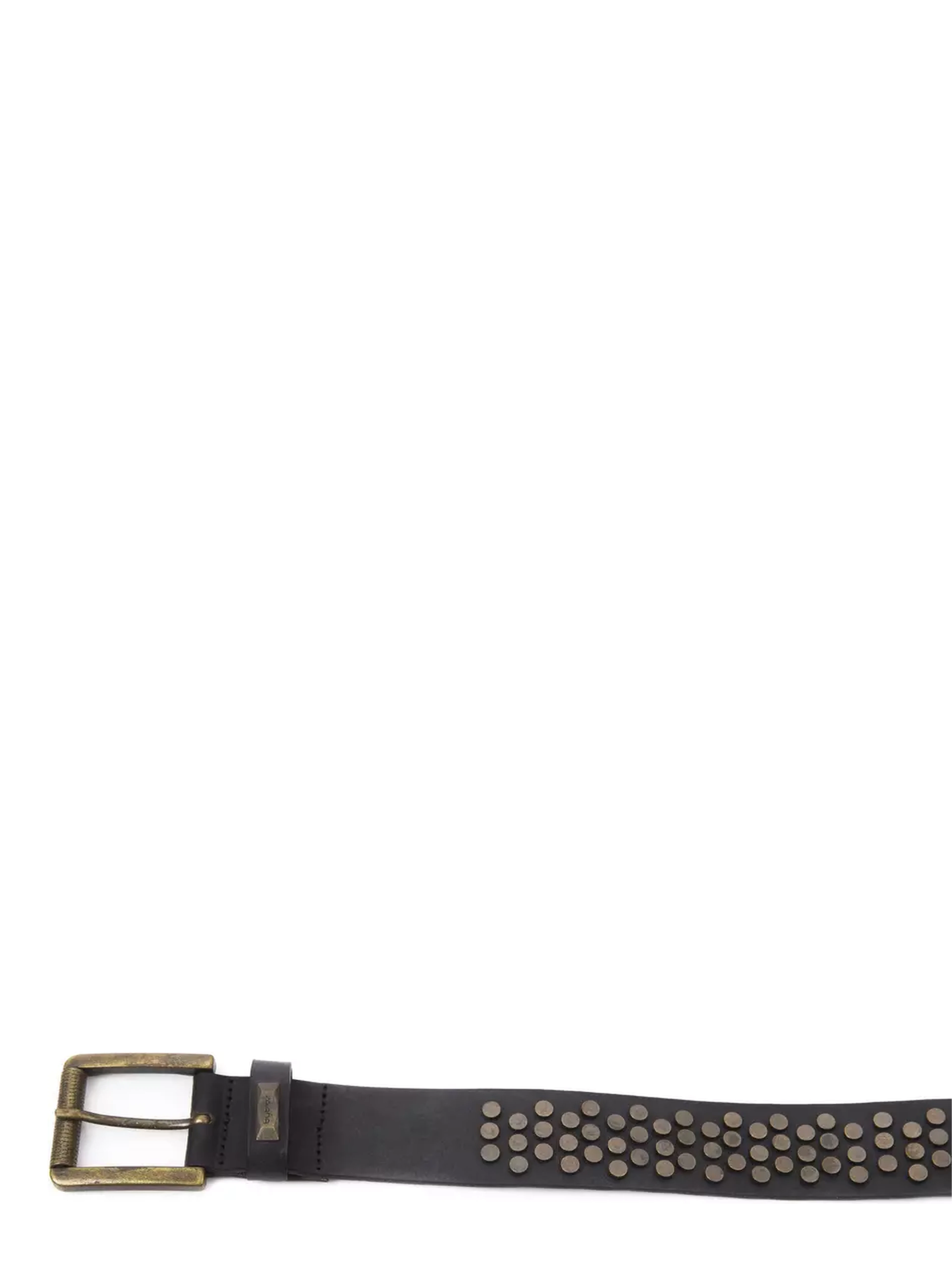 Black Cowhide Belt