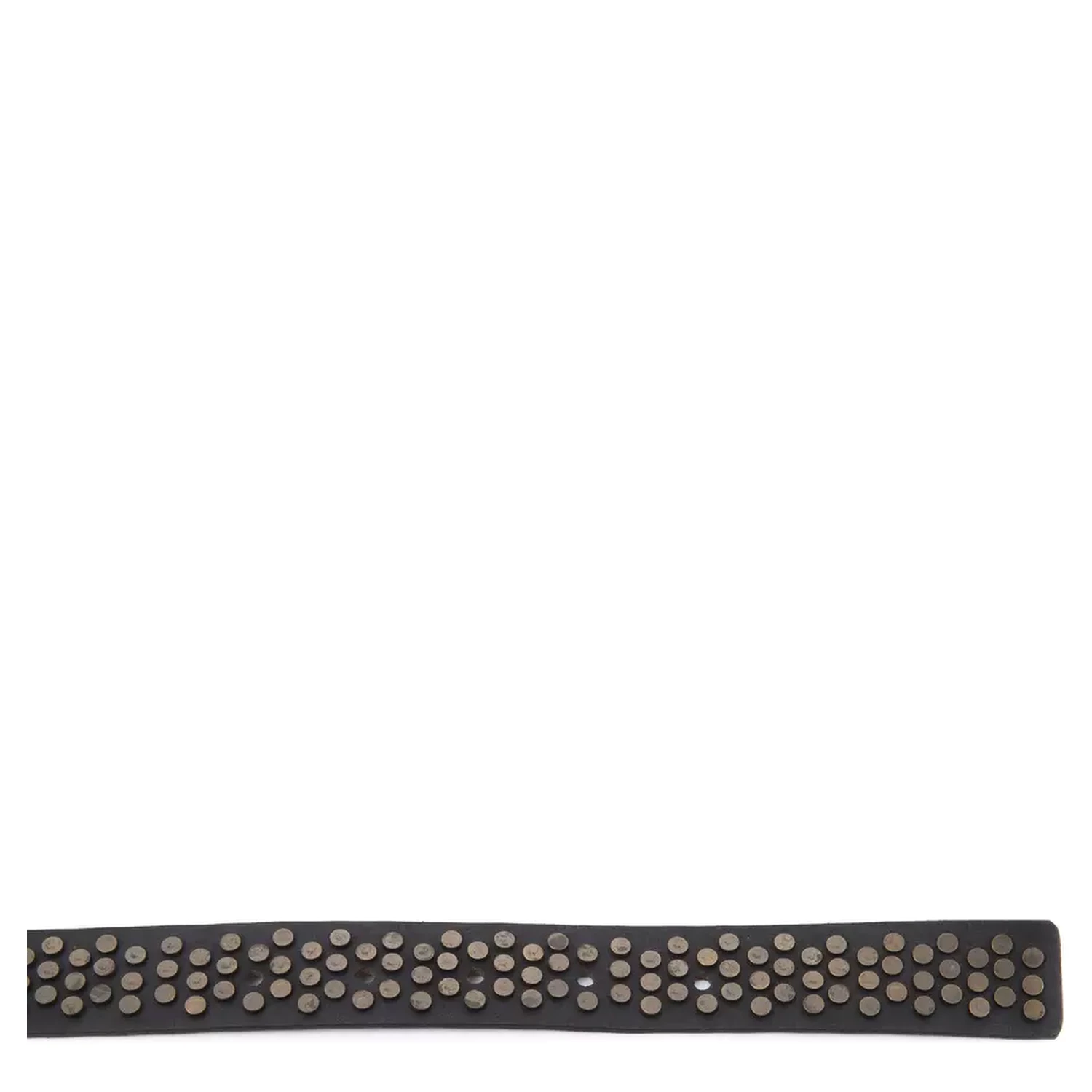 Black Cowhide Belt
