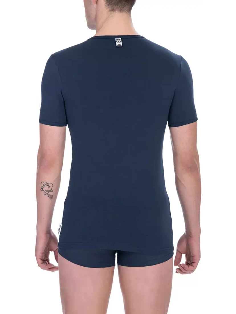 Blue Cotton T-Shirt
