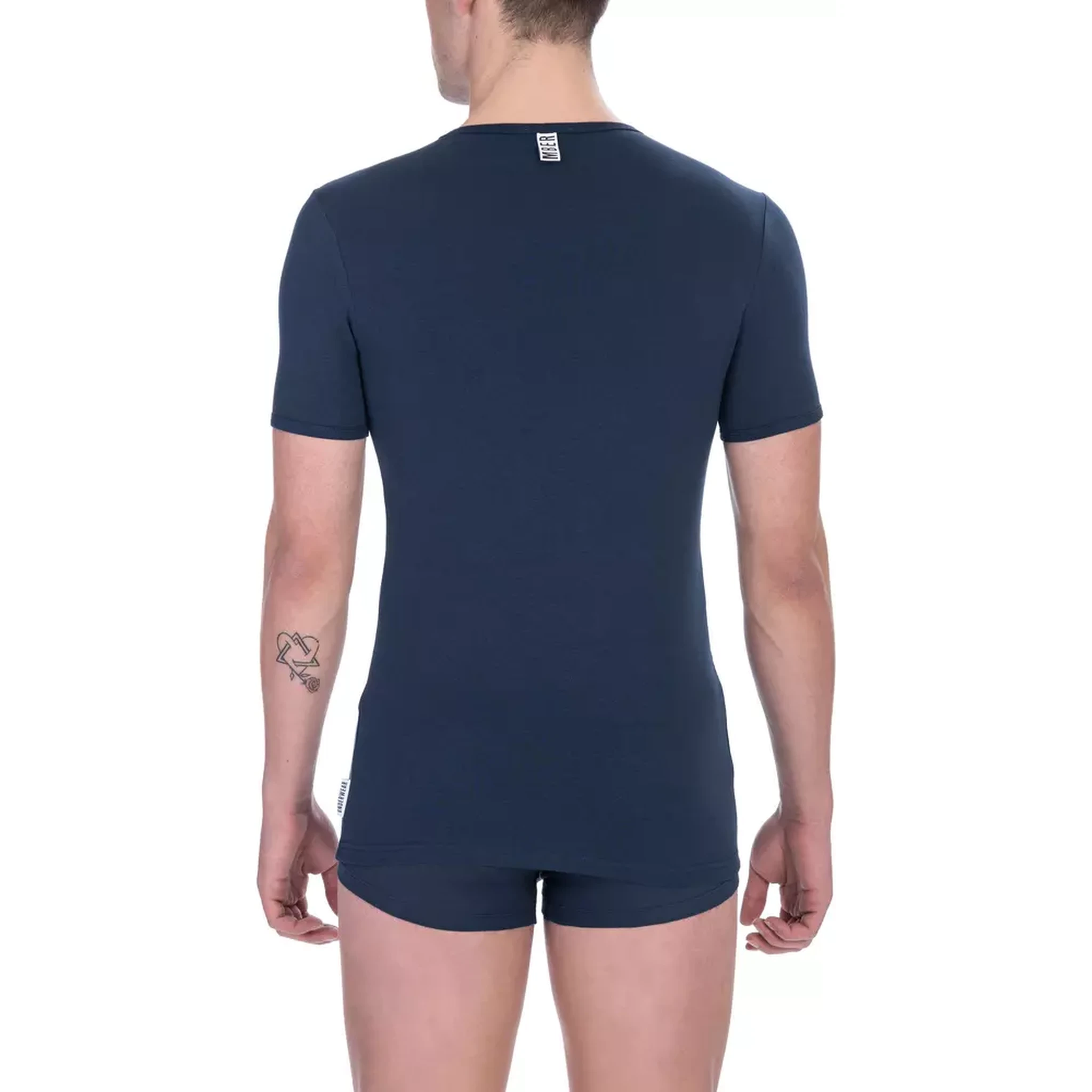 Blue Cotton T-Shirt