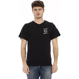 Black Cotton T-Shirt