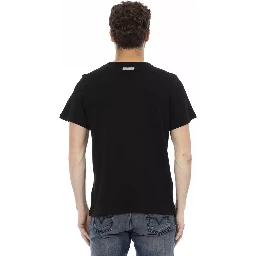 Black Cotton T-Shirt