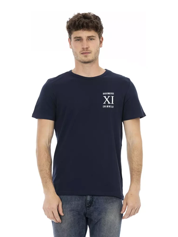 Blue Cotton T-Shirt
