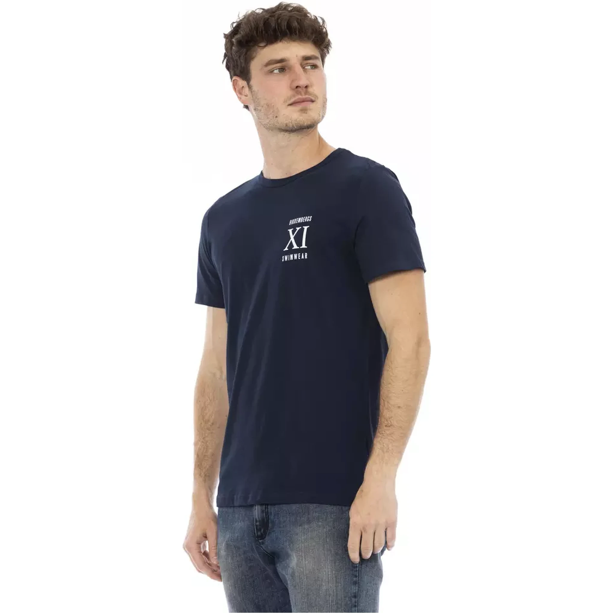 Blue Cotton T-Shirt