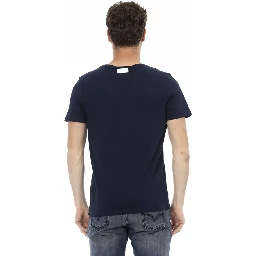 Blue Cotton T-Shirt