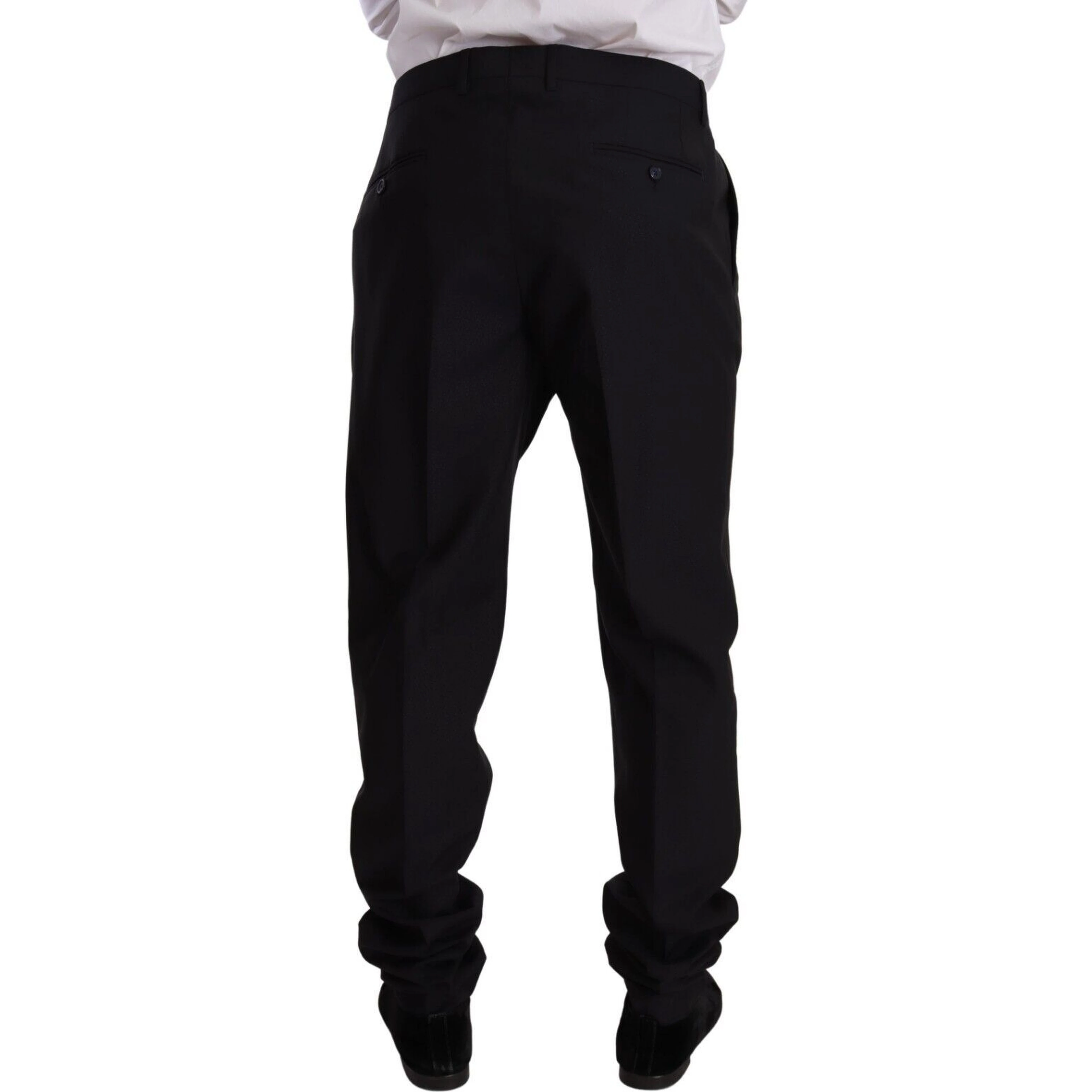 Blue GOLD Wool Single Breasted 2 Piece Suit