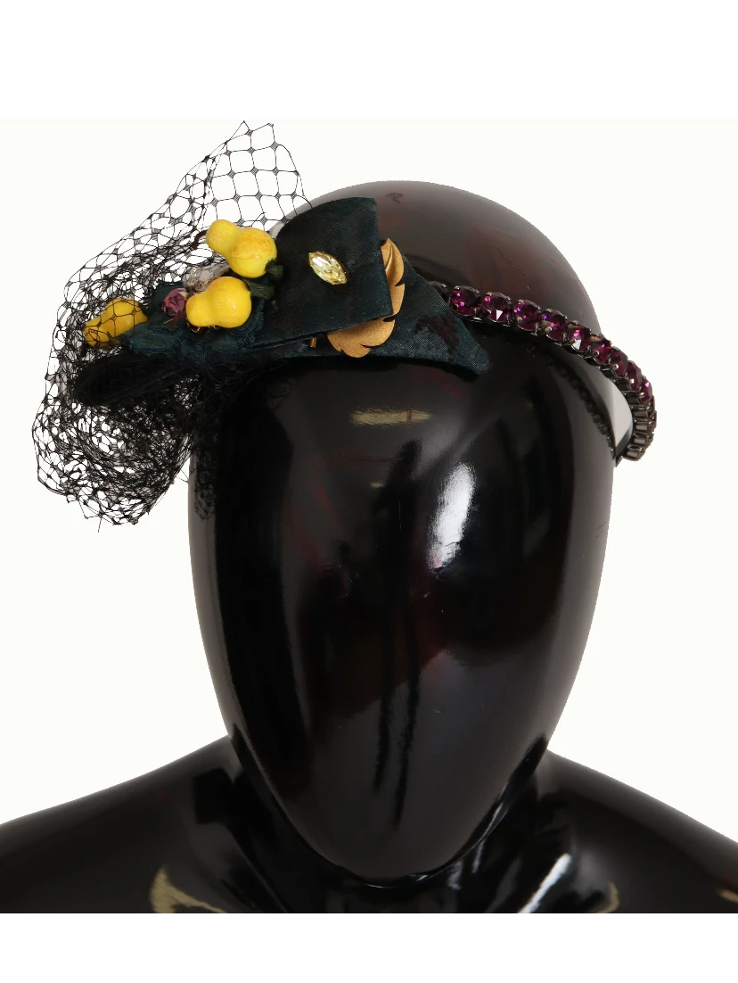 Purple Crystal Diadem Headband Lemons Sicily Tiara