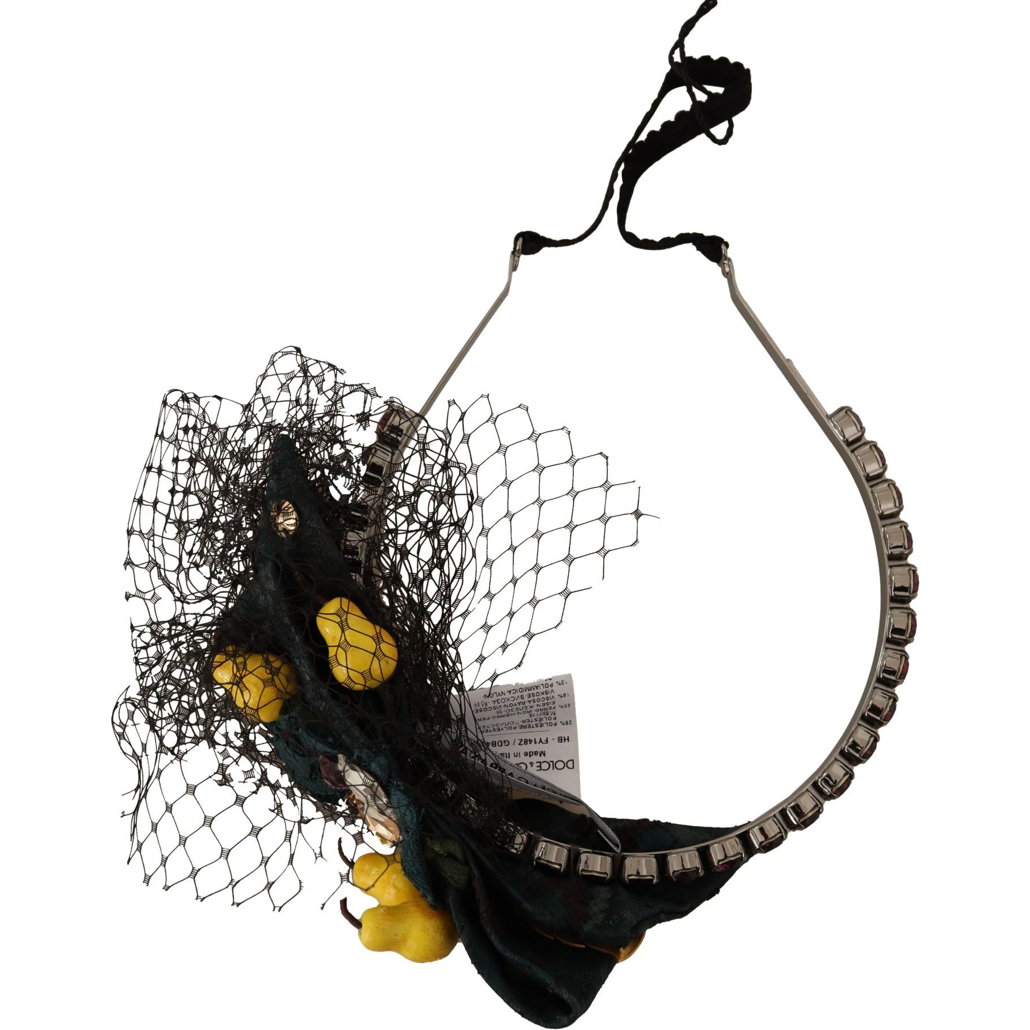 Purple Crystal Diadem Headband Lemons Sicily Tiara