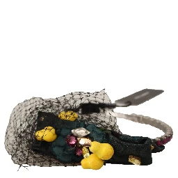 Purple Crystal Diadem Headband Lemons Sicily Tiara