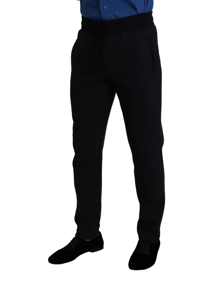 Blue Cotton Stretch Jogging Trouser Pants alternative