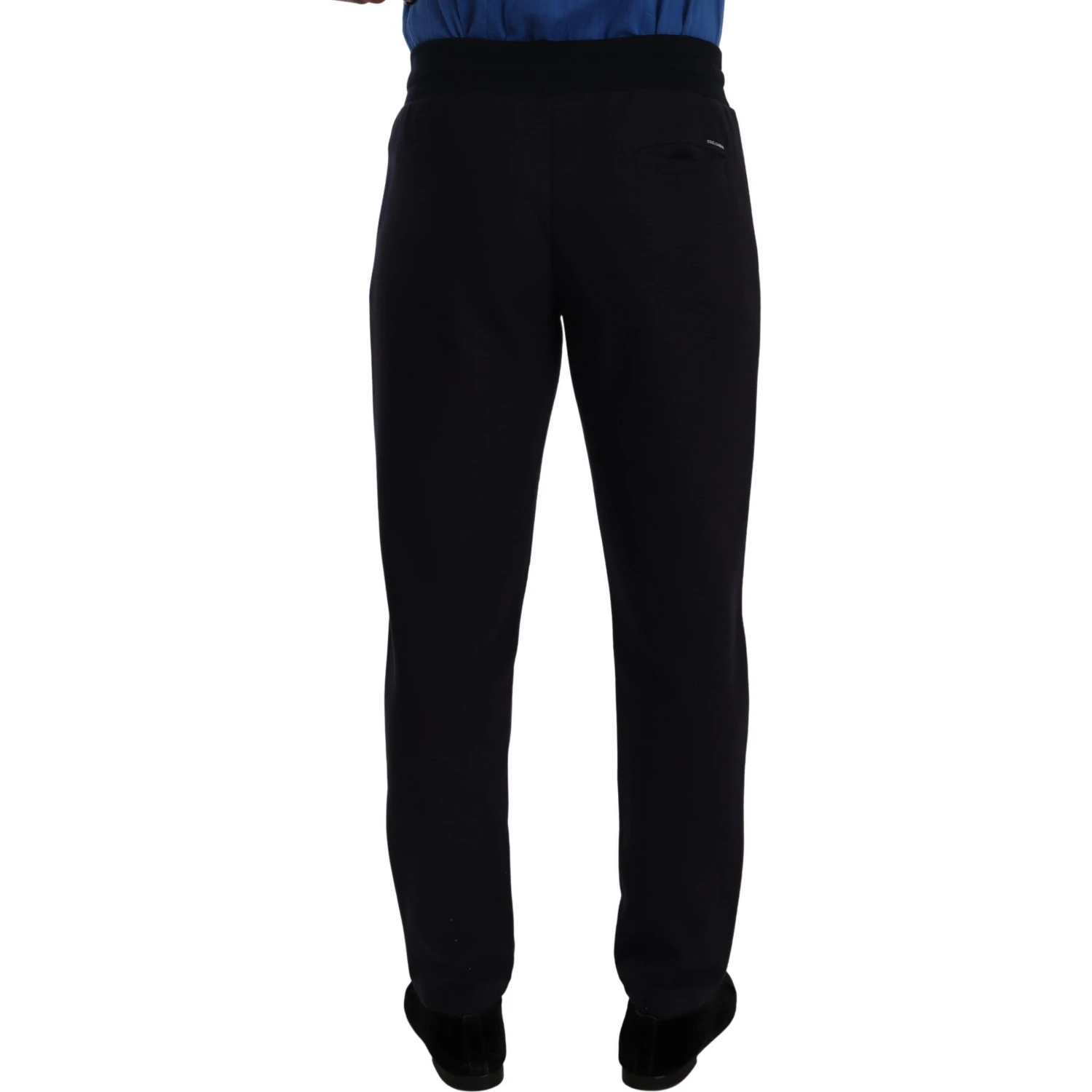 Blue Cotton Stretch Jogging Trouser Pants