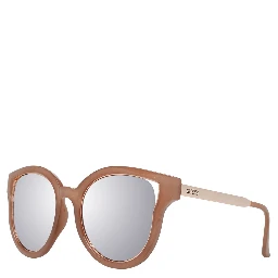 Brown Metal & Plastic Sunglasses