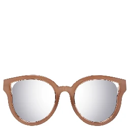 Brown Metal & Plastic Sunglasses