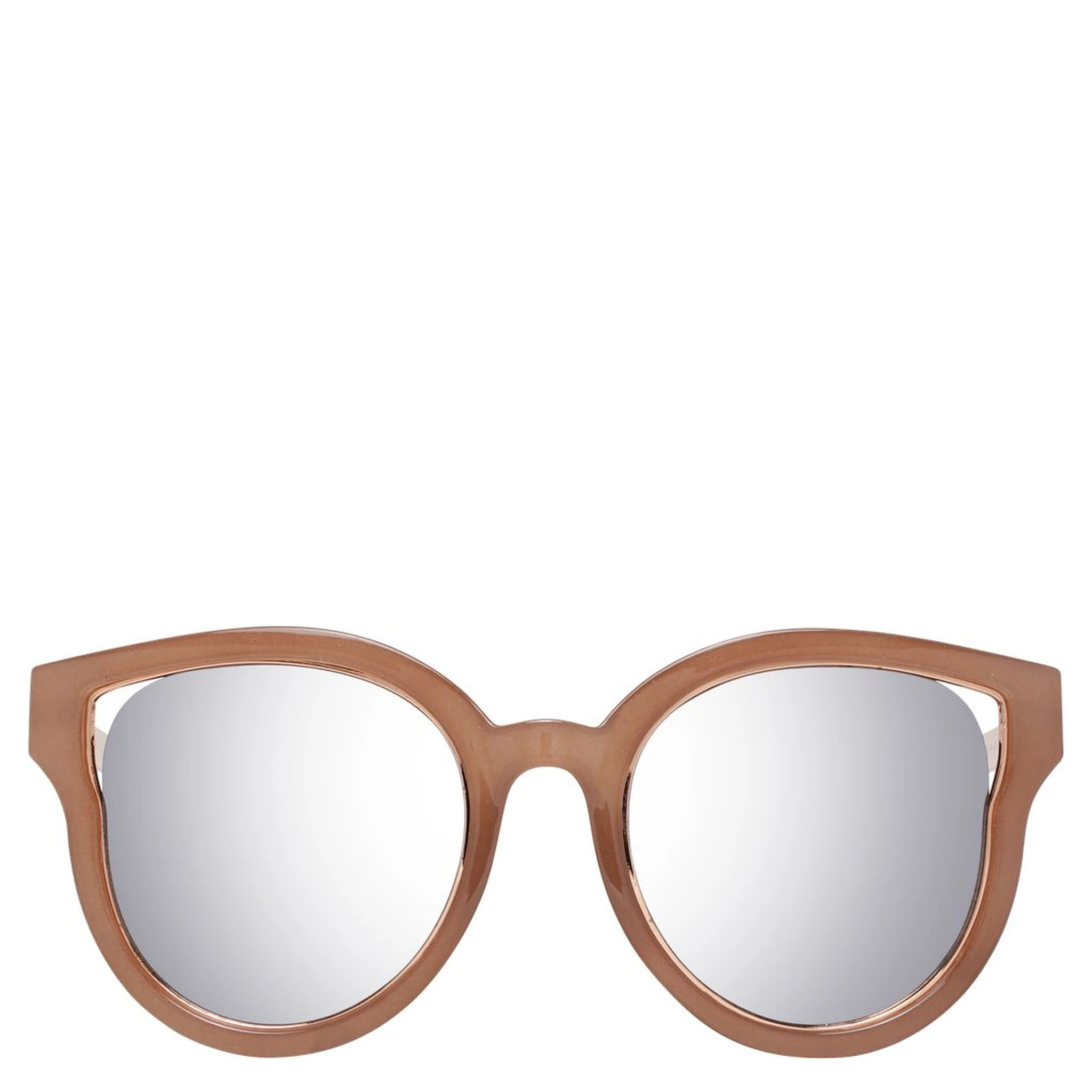 Brown Metal & Plastic Sunglasses