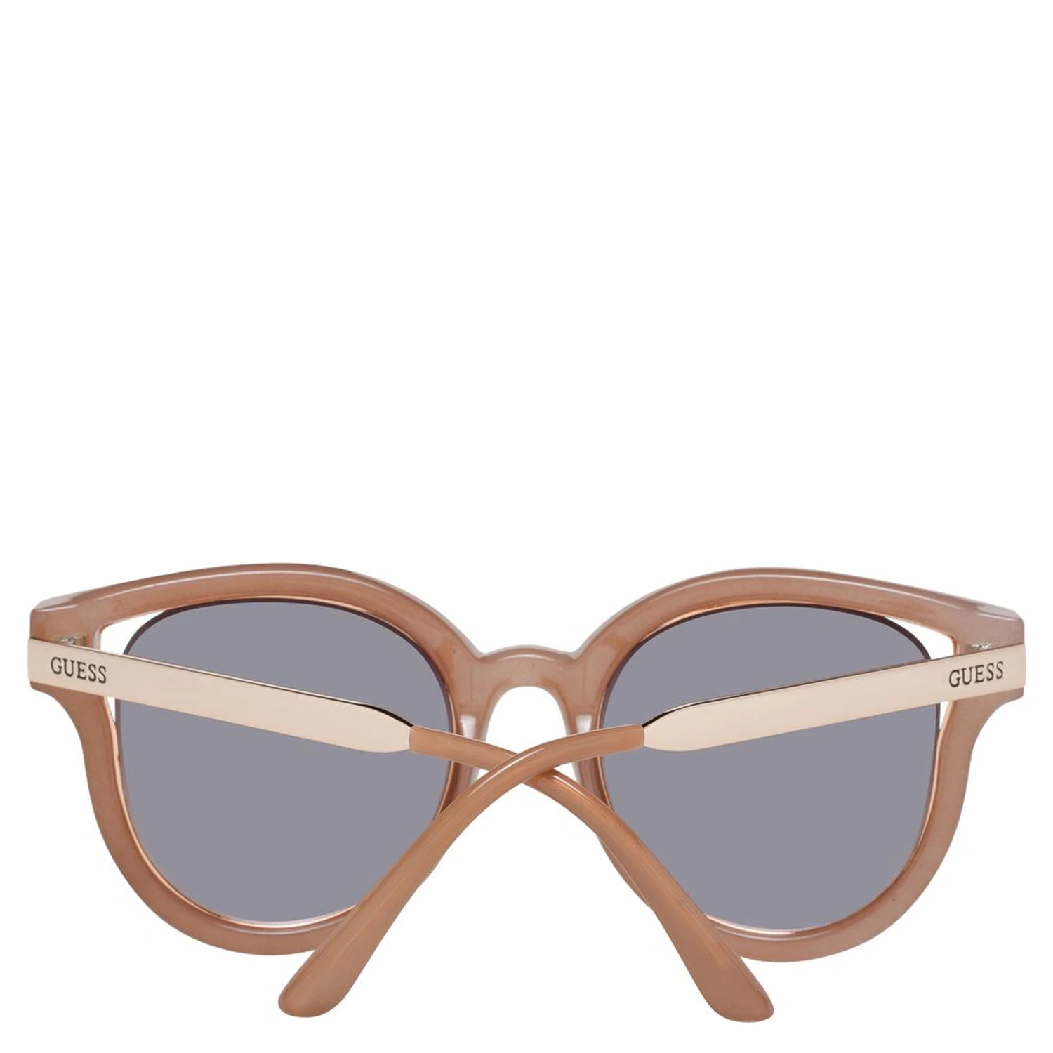 Brown Metal & Plastic Sunglasses