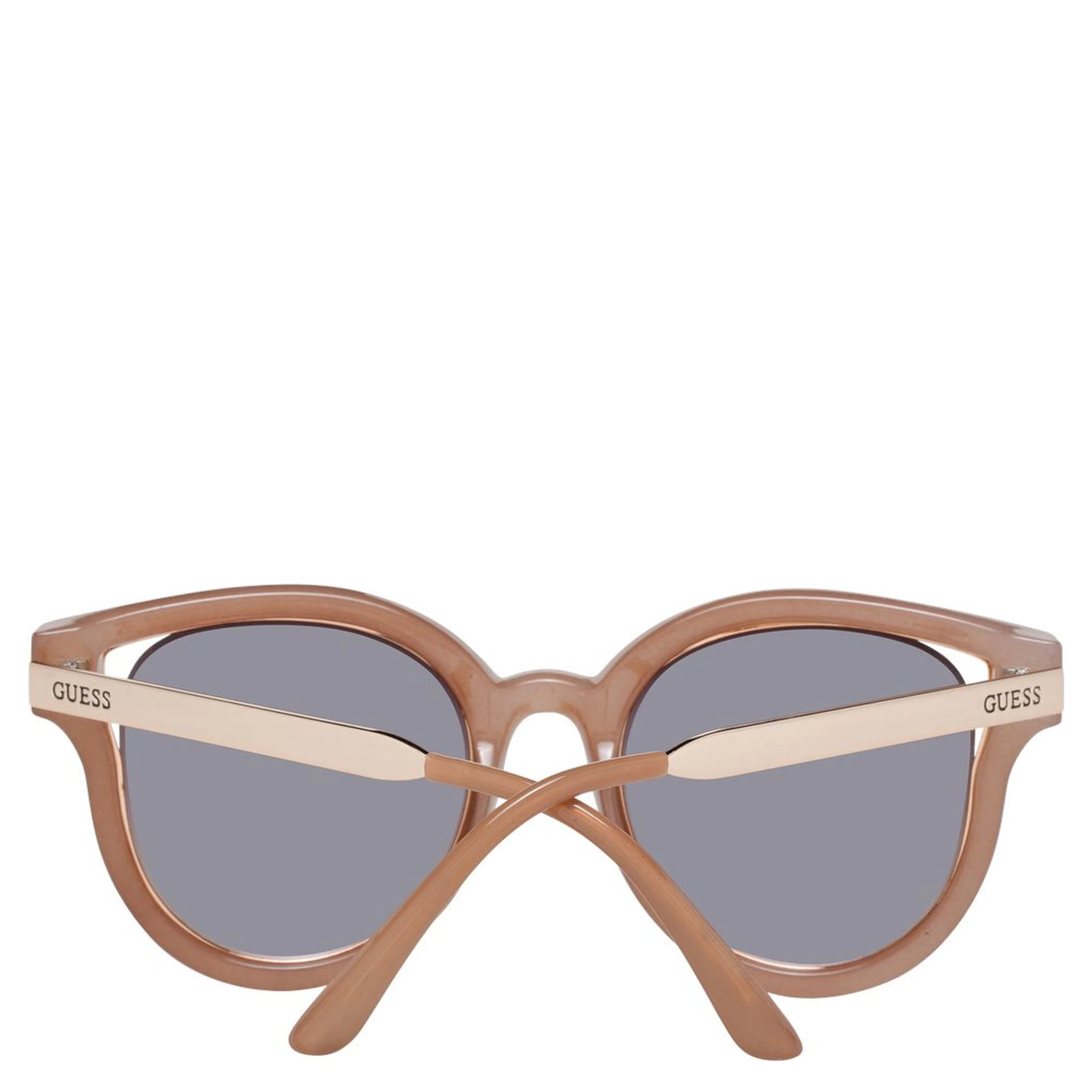 Brown Metal & Plastic Sunglasses