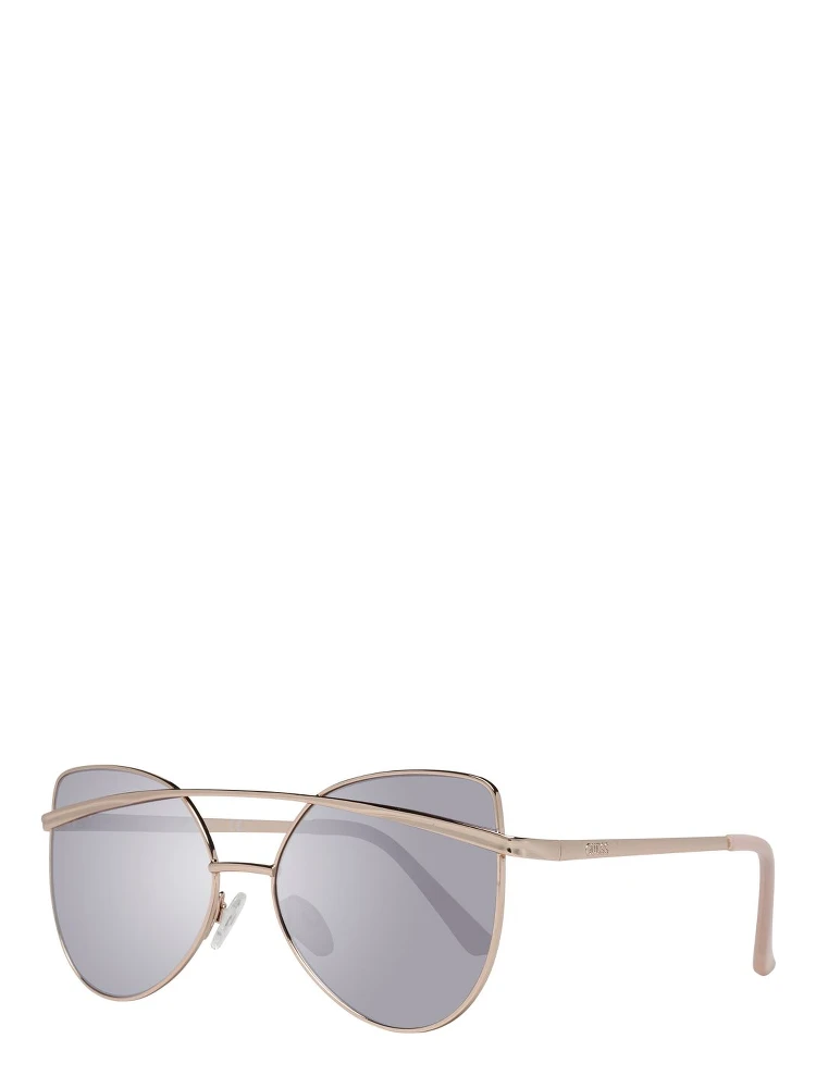 Rose Gold Metal Sunglasses