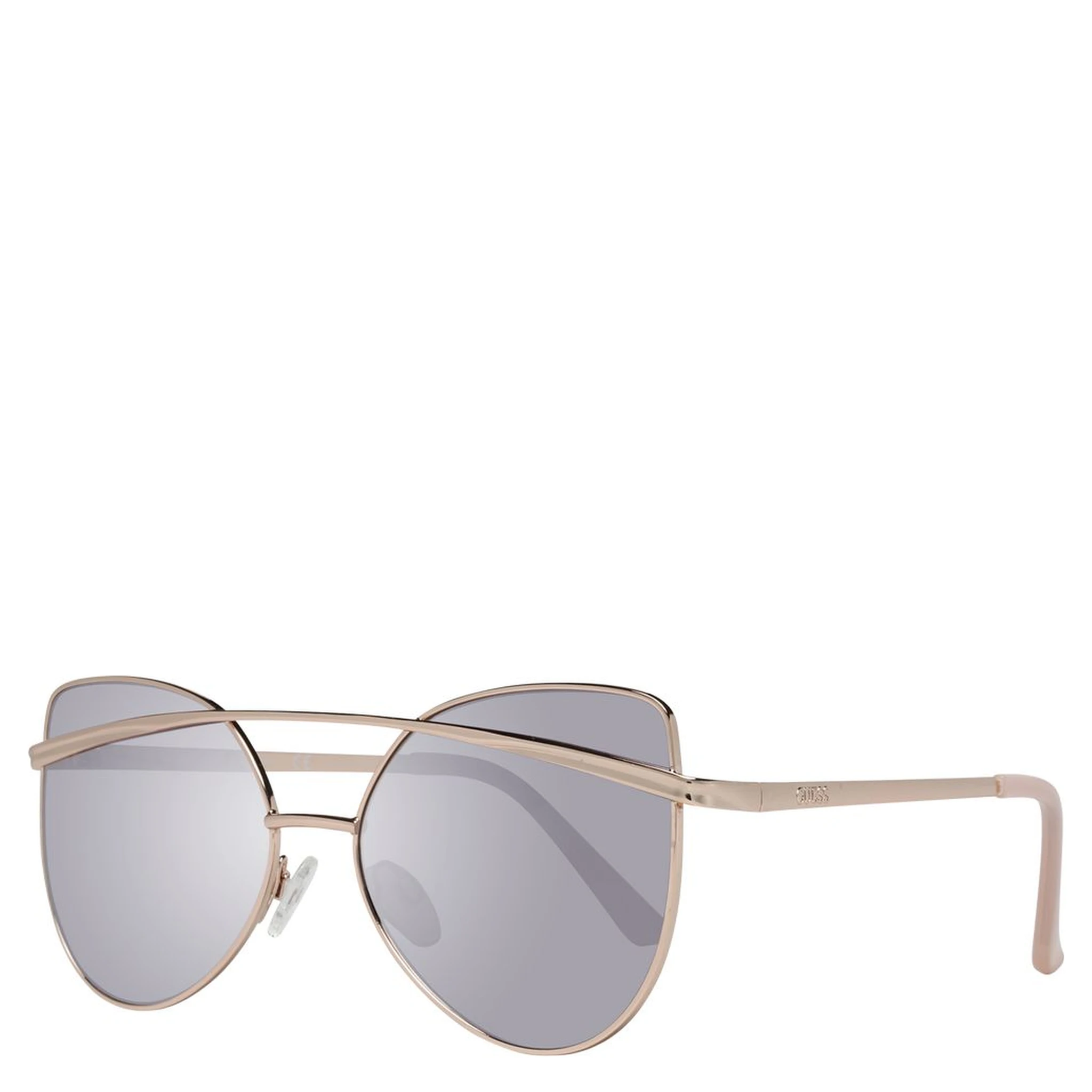 Rose Gold Metal Sunglasses