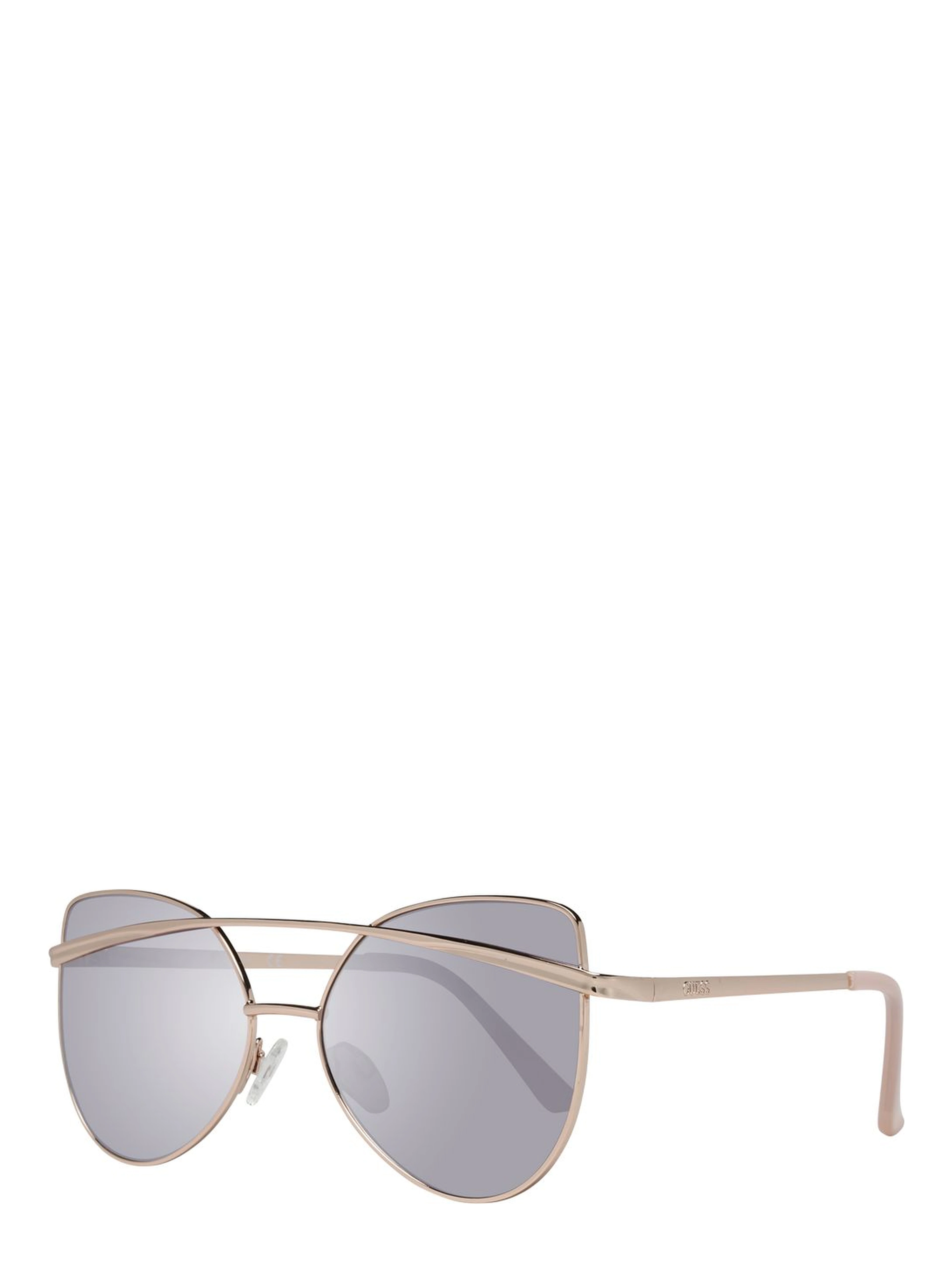 Rose Gold Metal Sunglasses