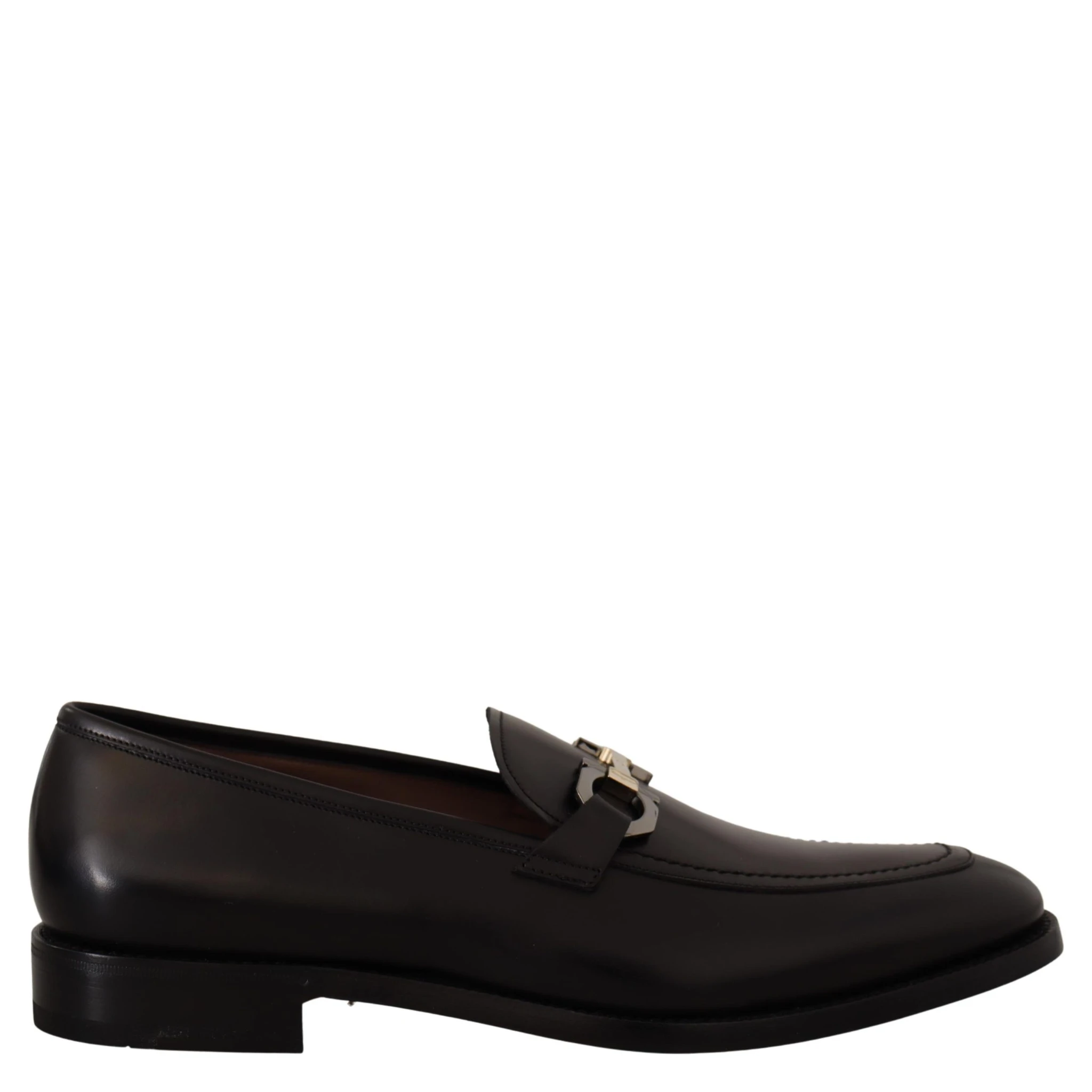 Black Calf Leather Moccasin Formal Shoes
