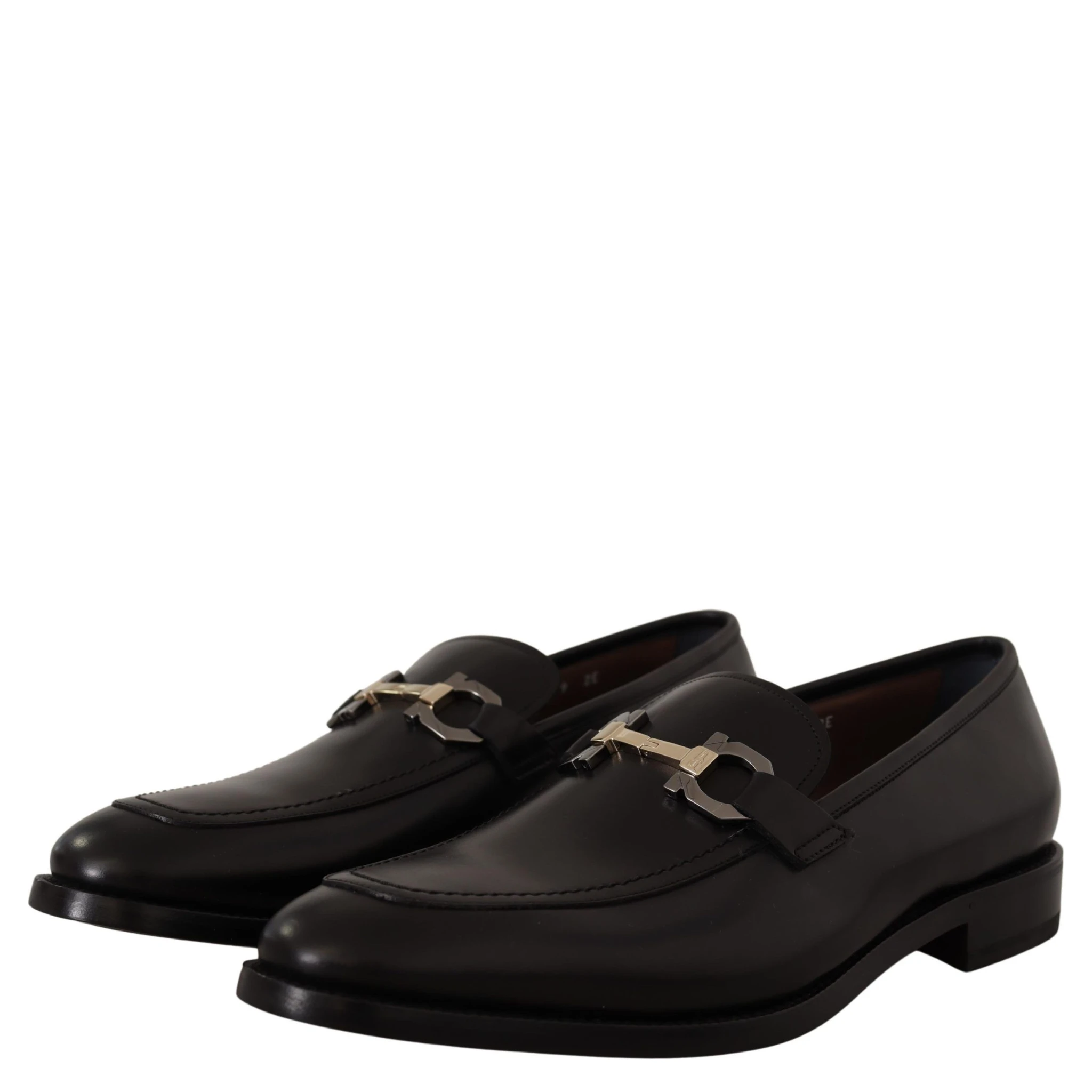 Black Calf Leather Moccasin Formal Shoes