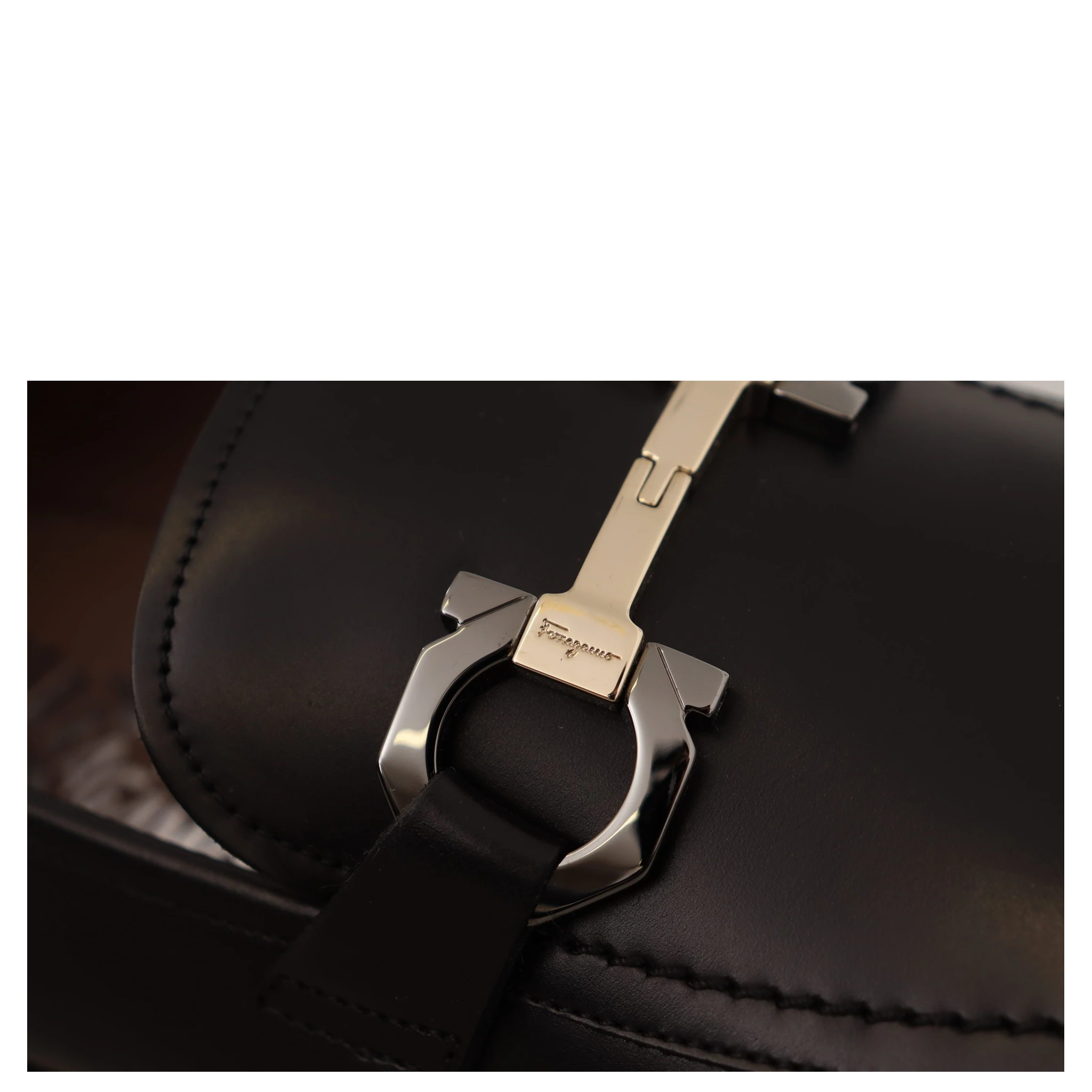 Black Calf Leather Moccasin Formal Shoes