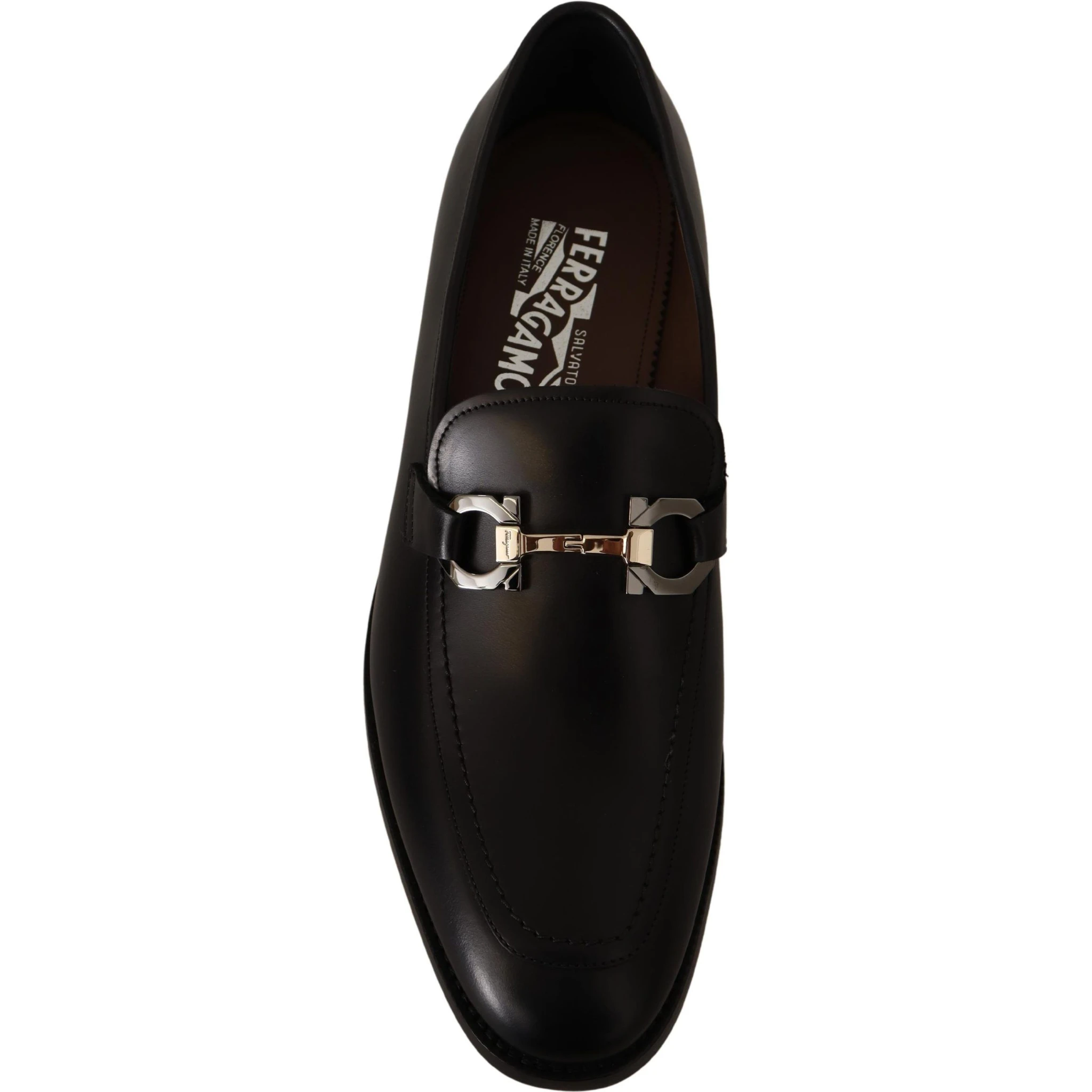 Black Calf Leather Moccasin Formal Shoes