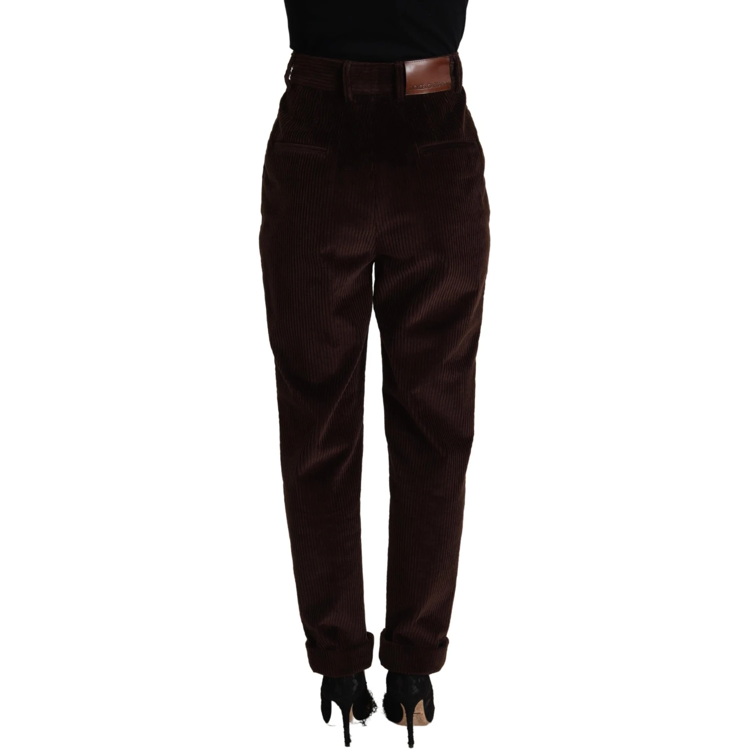 Bordeaux Corduroy Cotton Trouser Tapered Pants