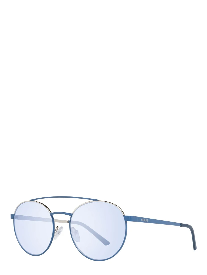 Blue Metal & Plastic Sunglasses