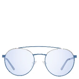 Blue Metal & Plastic Sunglasses