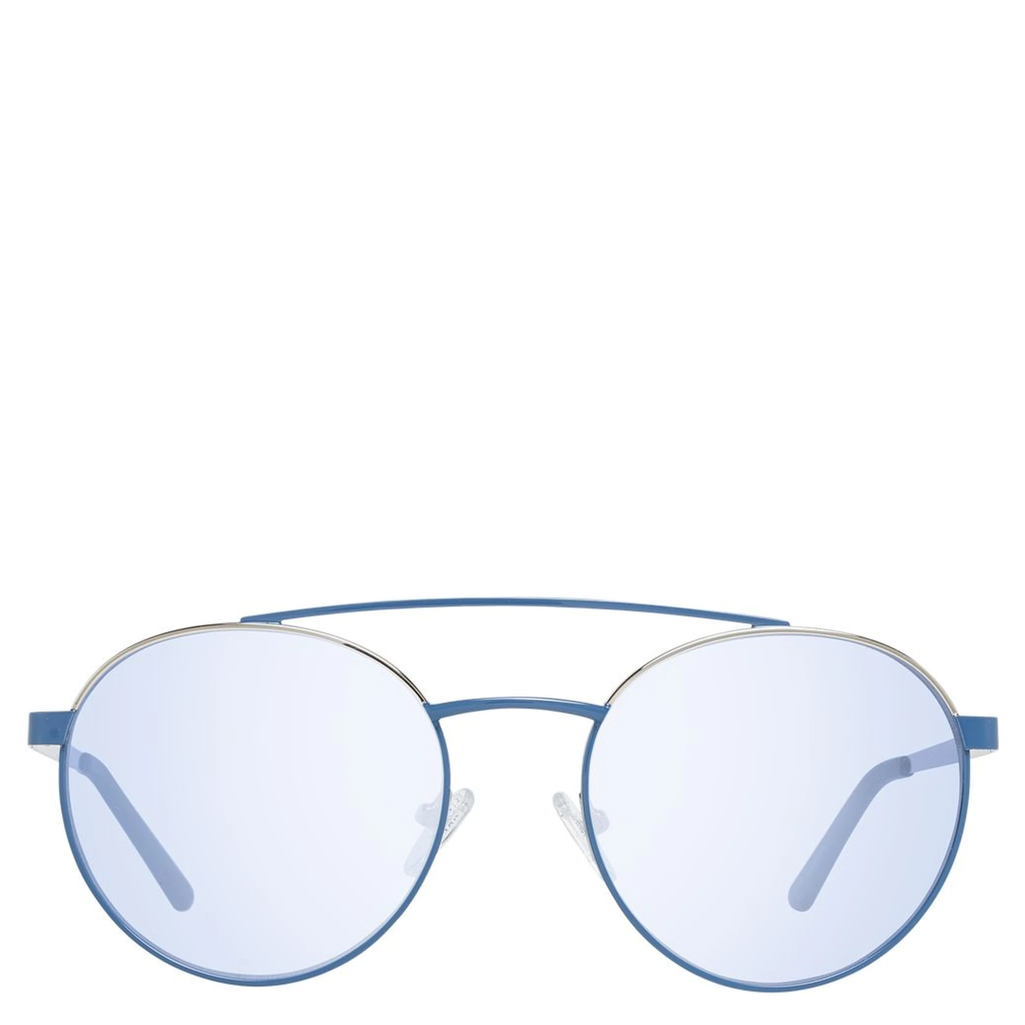 Blue Metal & Plastic Sunglasses