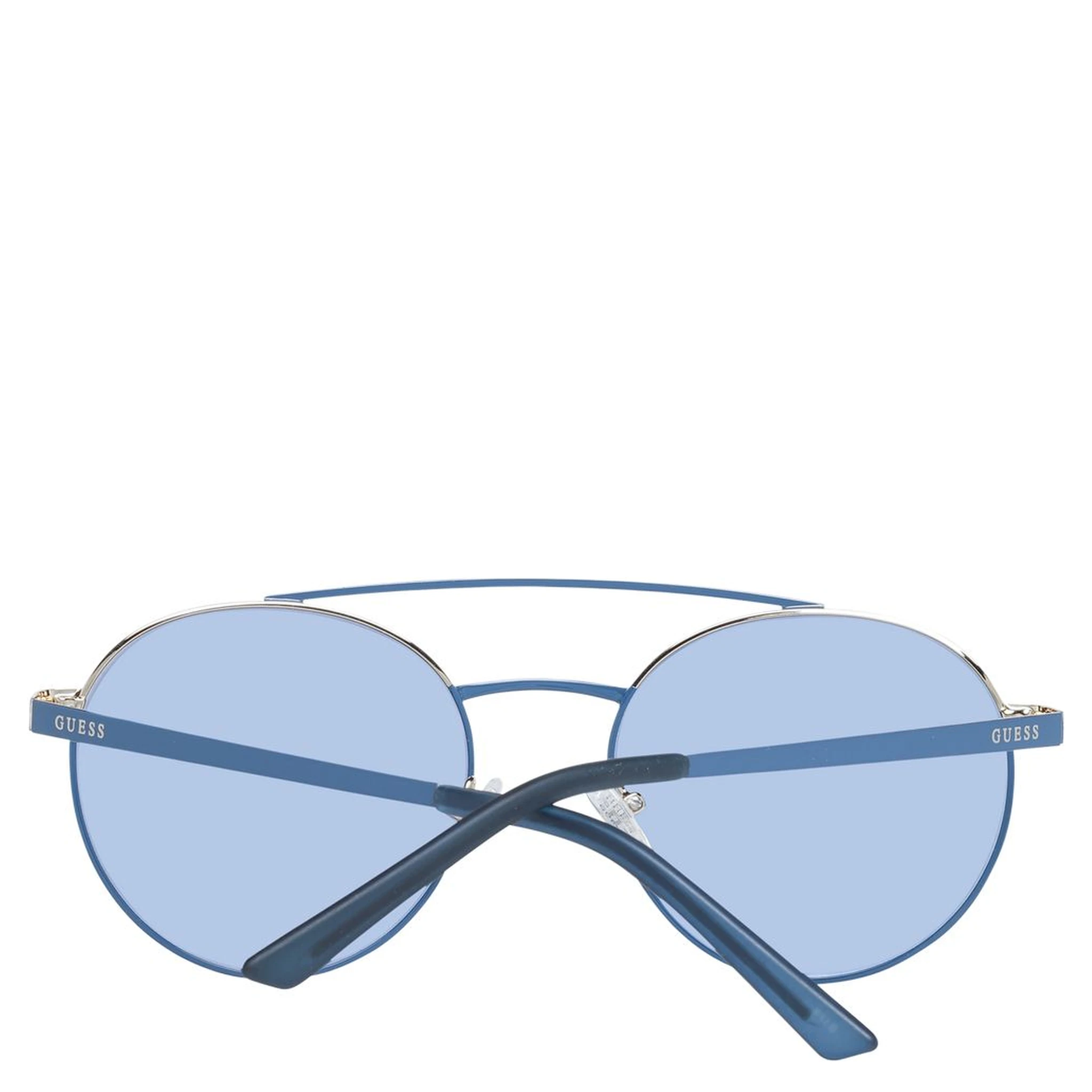 Blue Metal & Plastic Sunglasses