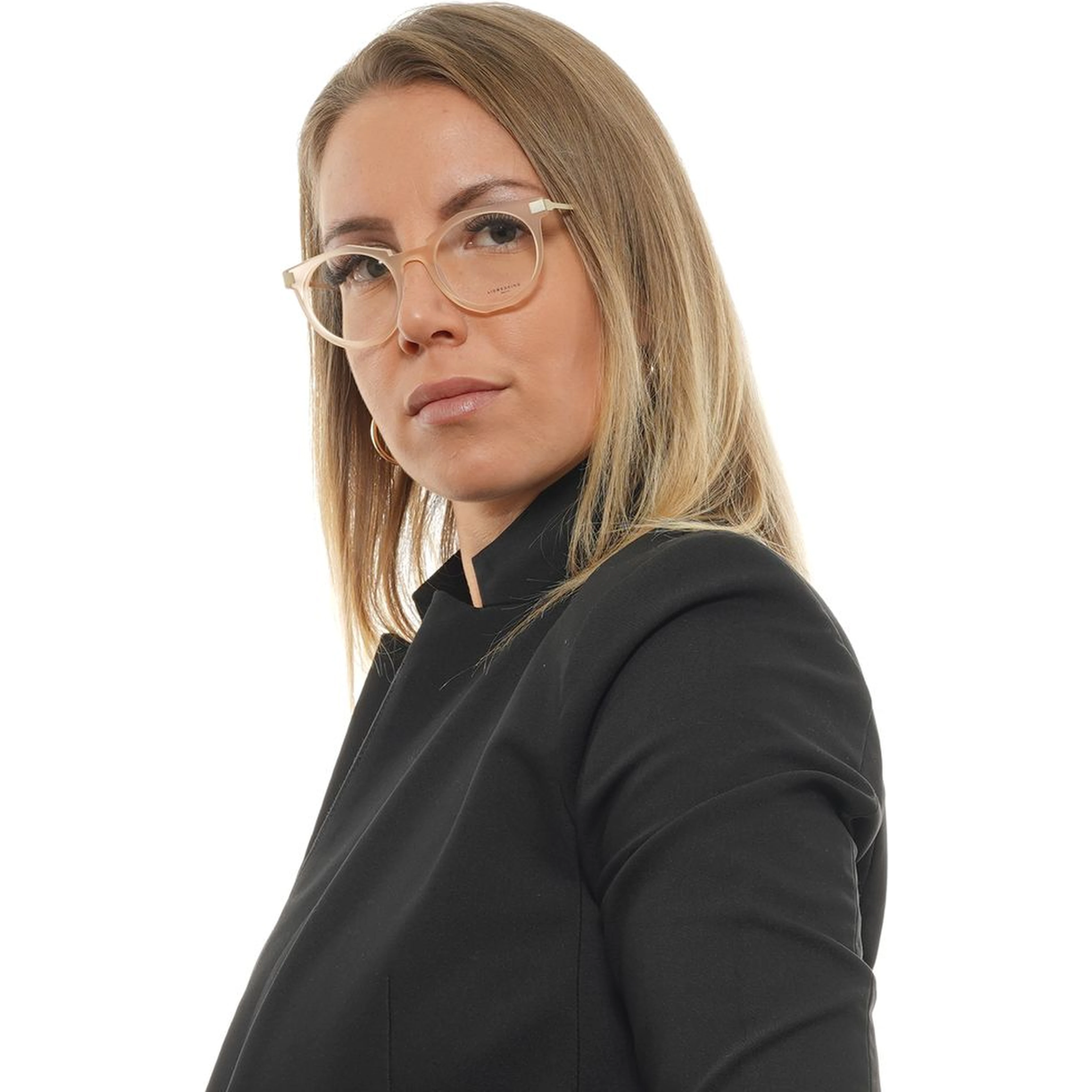 نظارات (إطارات) من الأسيتات البيج