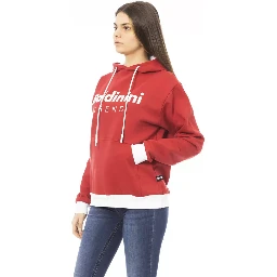 Red Cotton Sweatshirt